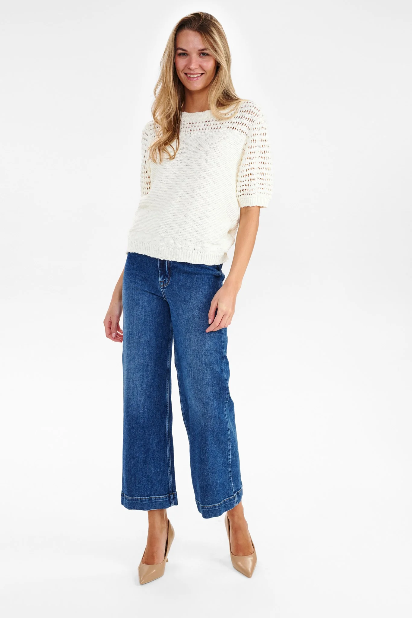 NUIRIS PULLOVER - Cloud Dancer - Image 3