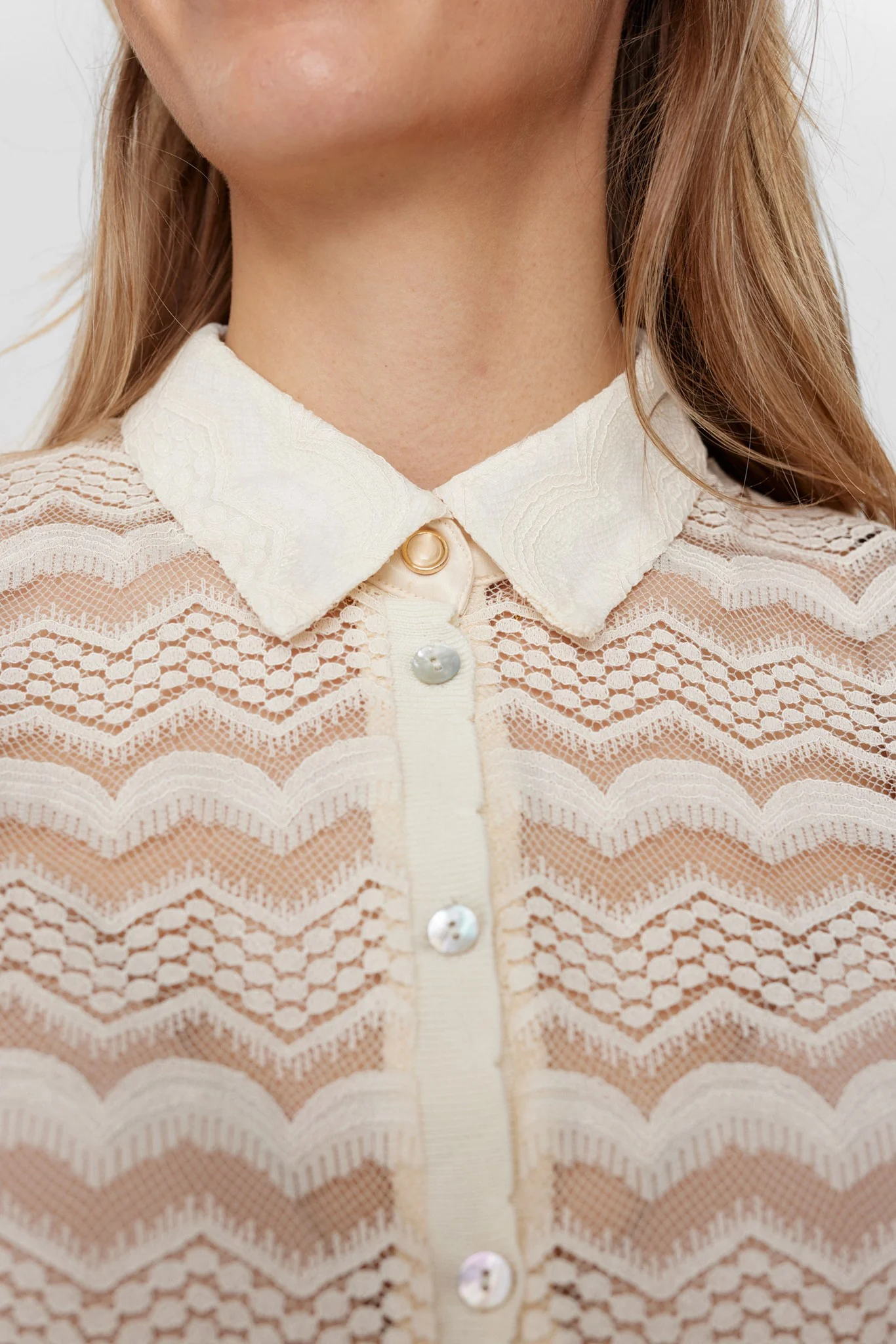 NUIRMA SS CARDIGAN - Pristine - Image 4