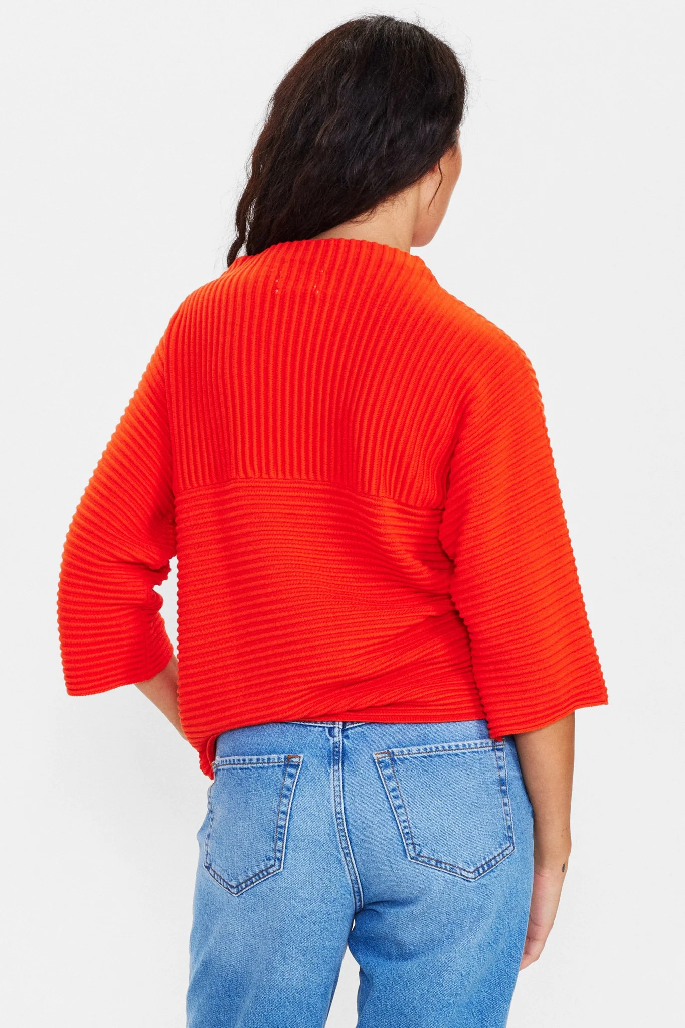 NUIRMELIN O-NECK PULLOVER-NOOS - Cherry Tomato - Image 2