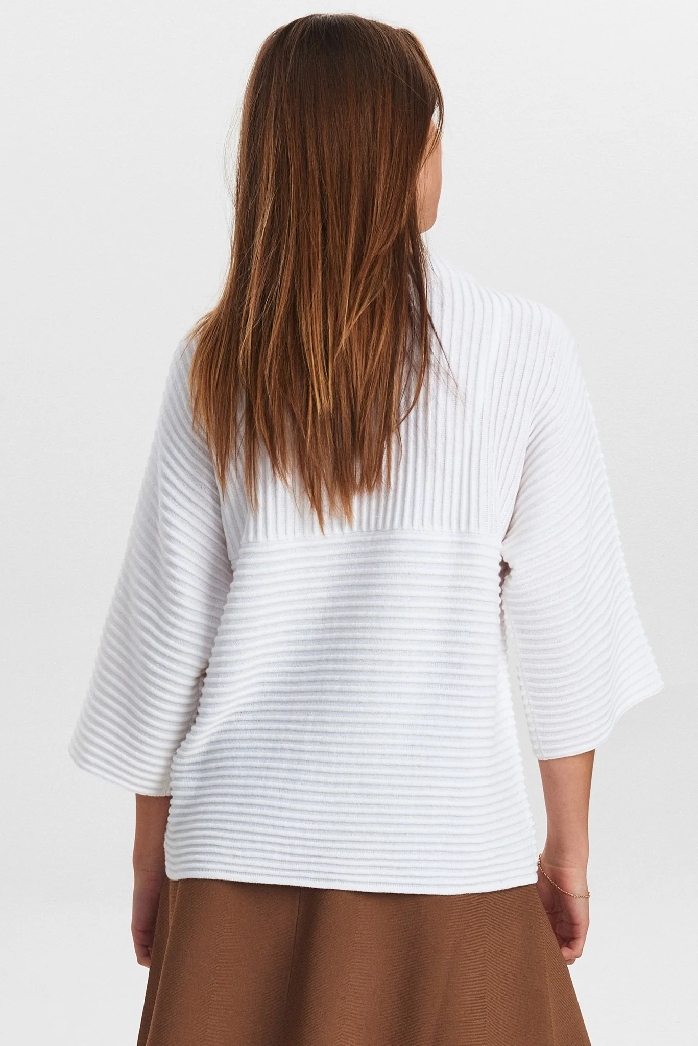 NUIRMELIN O-NECK PULLOVER-NOOS - Cloud Dancer - Image 2