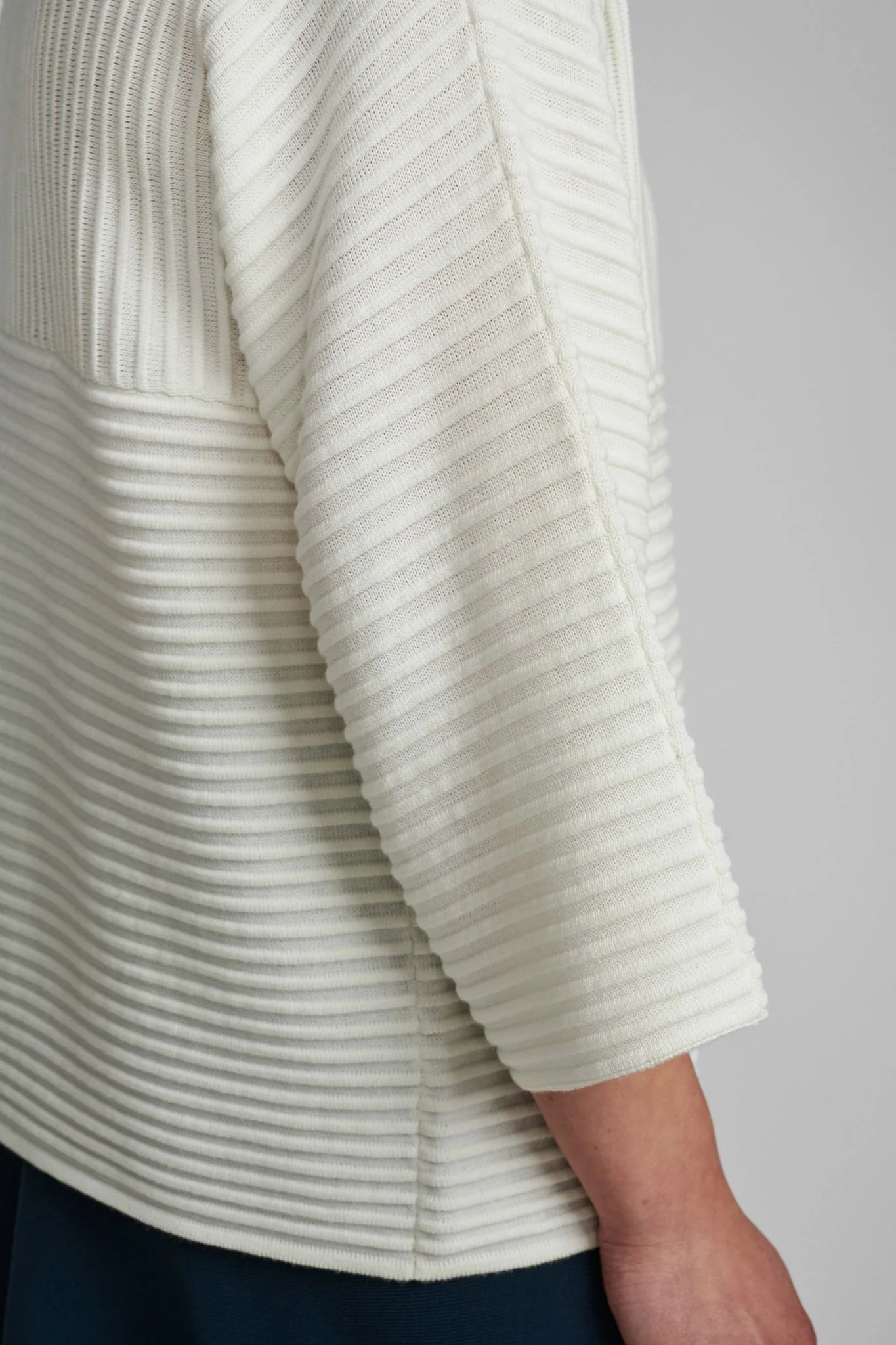 NUIRMELIN O-NECK PULLOVER -NOOS - Cloud Dancer - Image 5