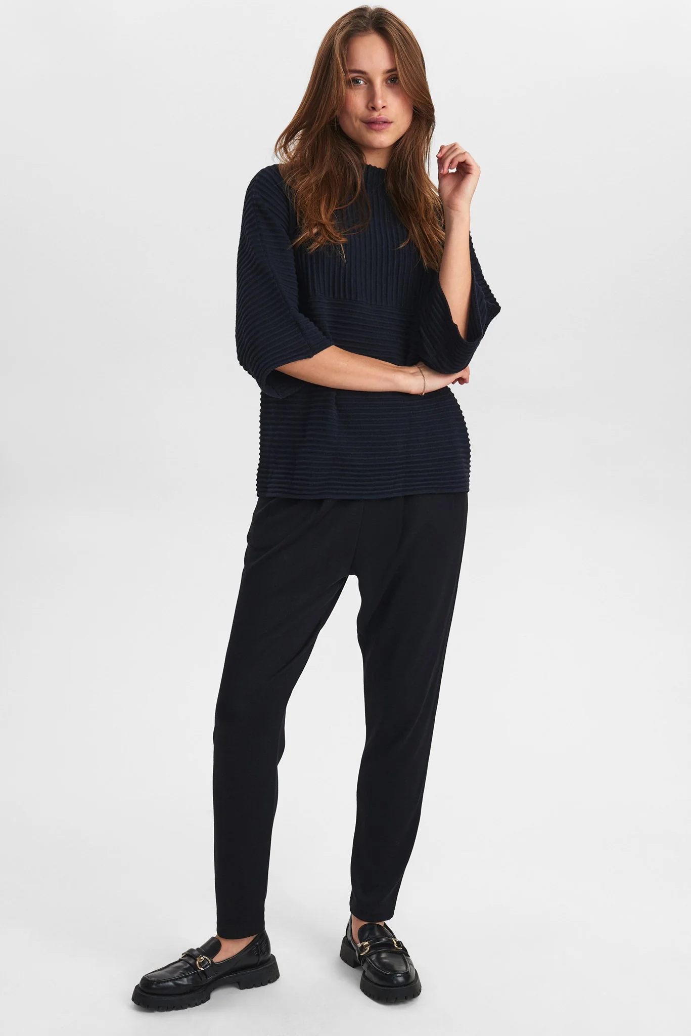 NUIRMELIN O-NECK PULLOVER-NOOS - Dark Sapphire - Image 3