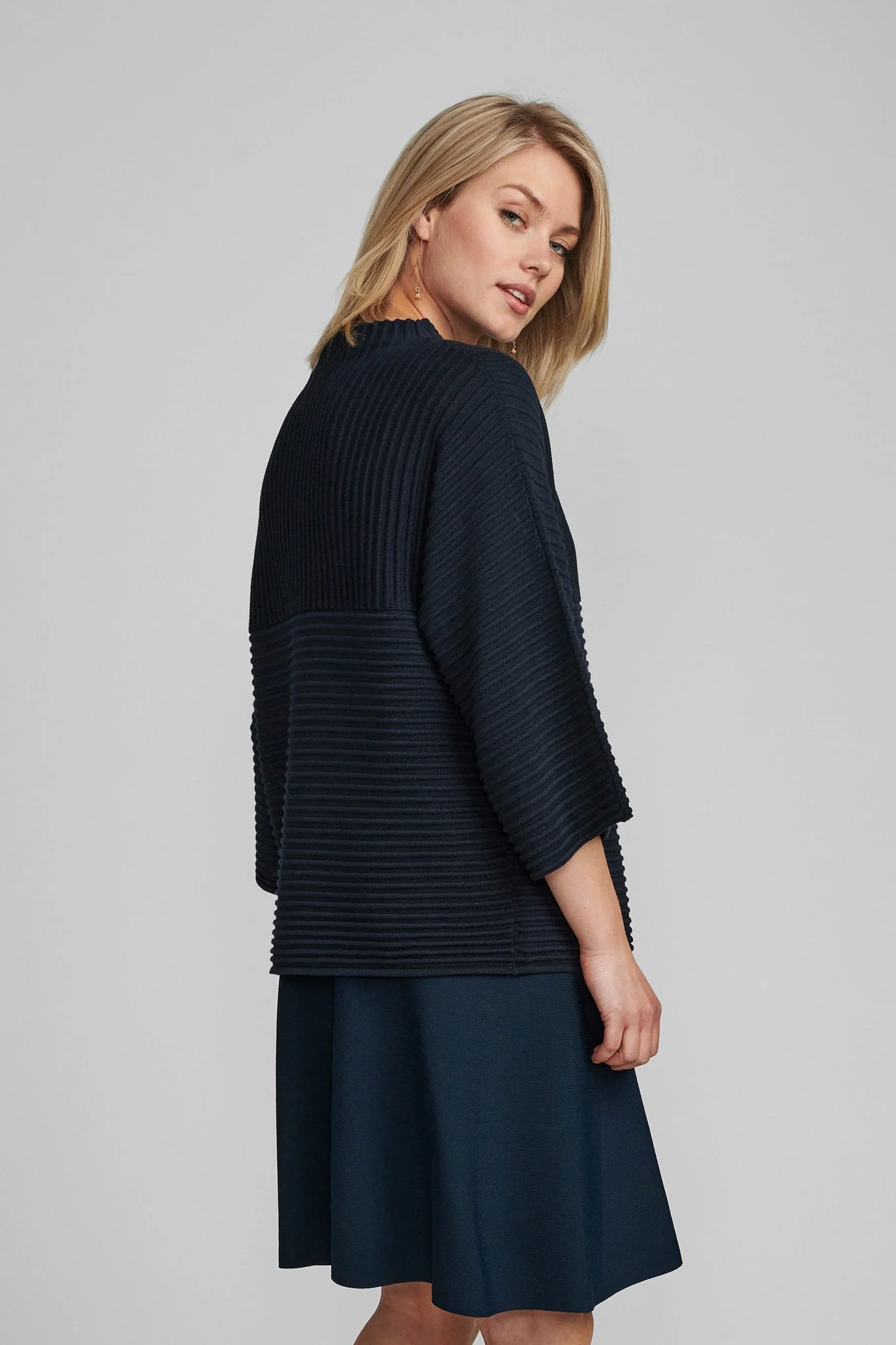 NUIRMELIN O-NECK PULLOVER -NOOS - Dark Sapphire - Image 2
