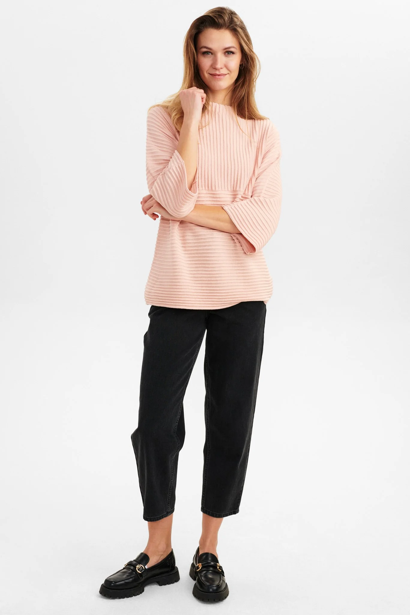 NUIRMELIN O-NECK PULLOVER -NOOS - Evening Sand - Image 3