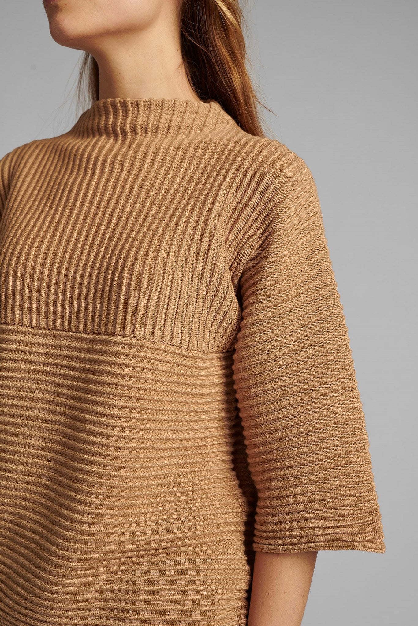 NUIRMELIN O-NECK PULLOVER -NOOS - Tannin - Image 4