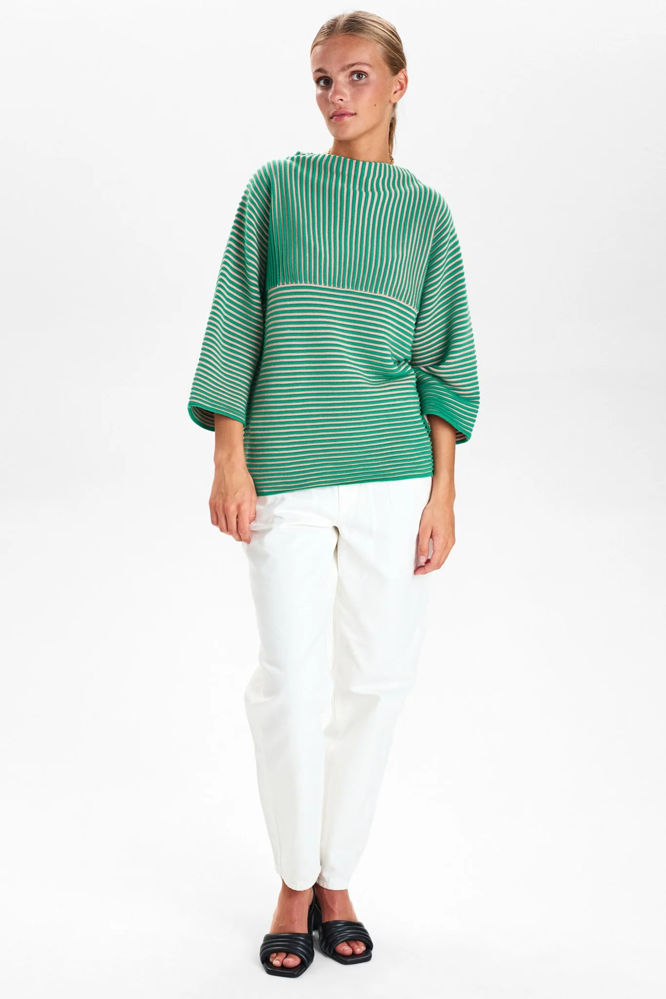 NUIRMELIN STRIPE PULLOVER - Leprechaun - Image 3