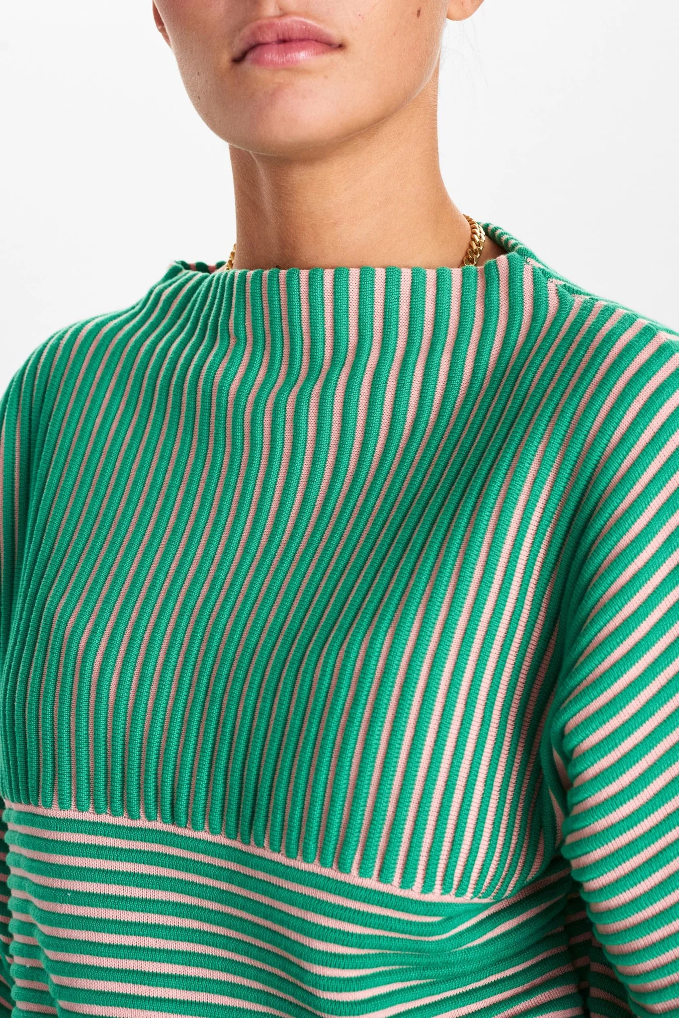 NUIRMELIN STRIPE PULLOVER - Leprechaun - Image 5