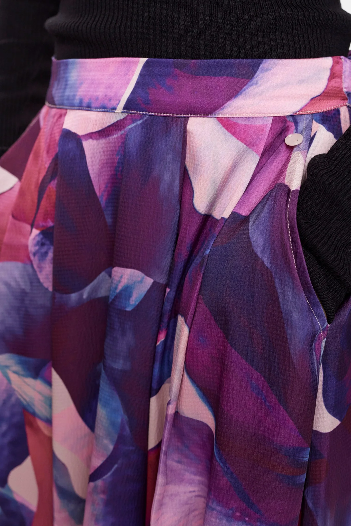 NUISOBELL SKIRT - Violet Ice - Image 4