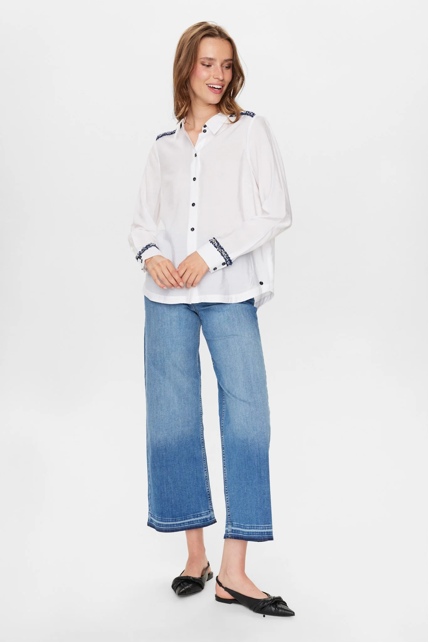 NUIVANA SHIRT - Bright White - Image 3