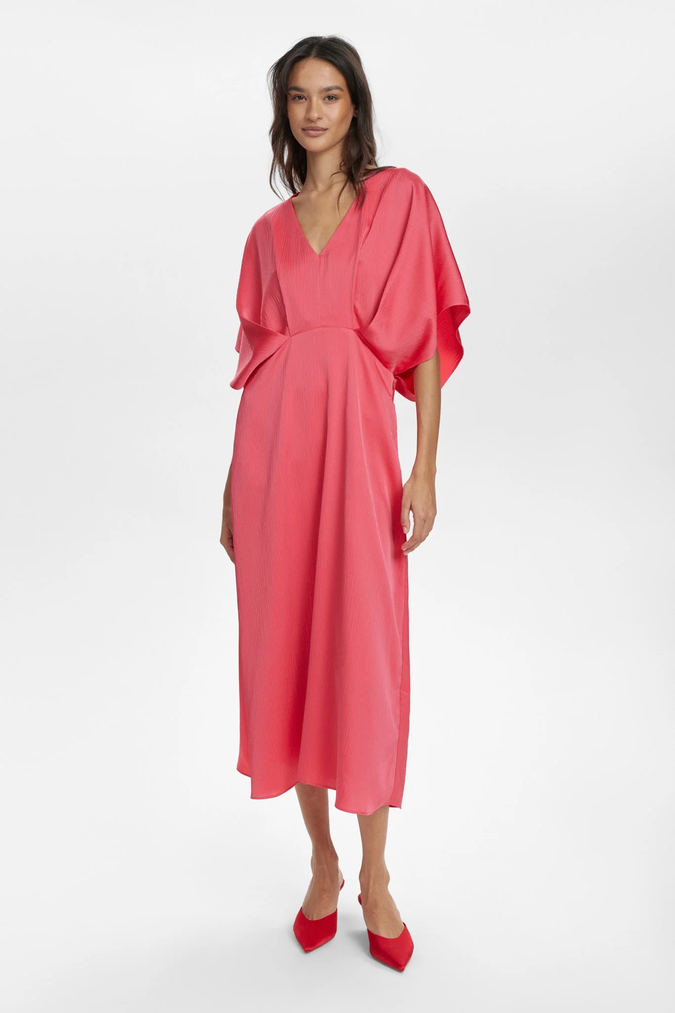 NUIVORY DRESS - Geranium - Image 3