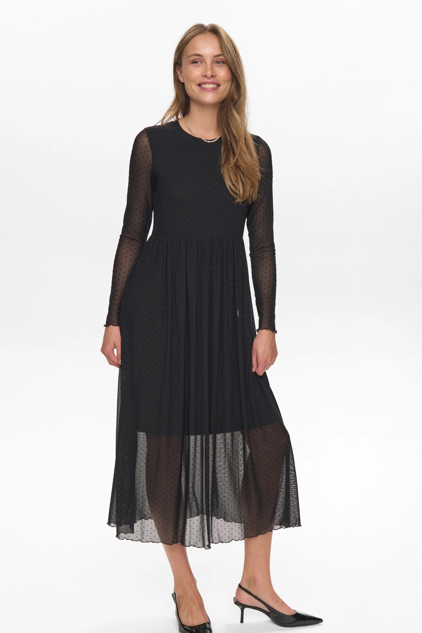 NUJINNIE DRESS - Caviar - Image 3