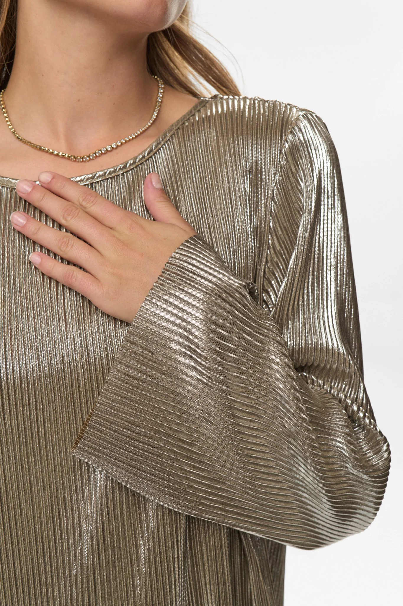 NUJIVA SHORT DRESS - Champagne - Image 4