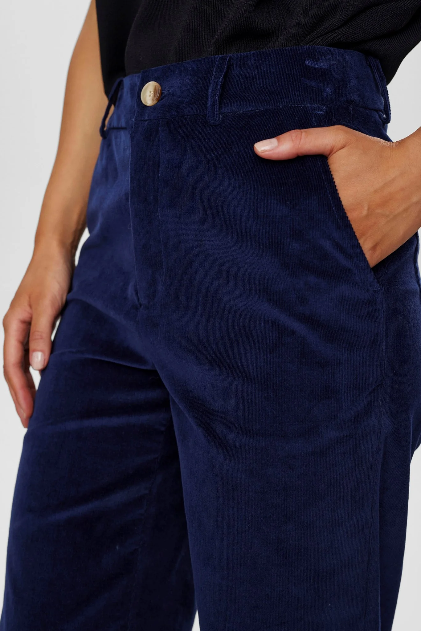 NUJOANNA PANTS - Dress Blues - Image 5