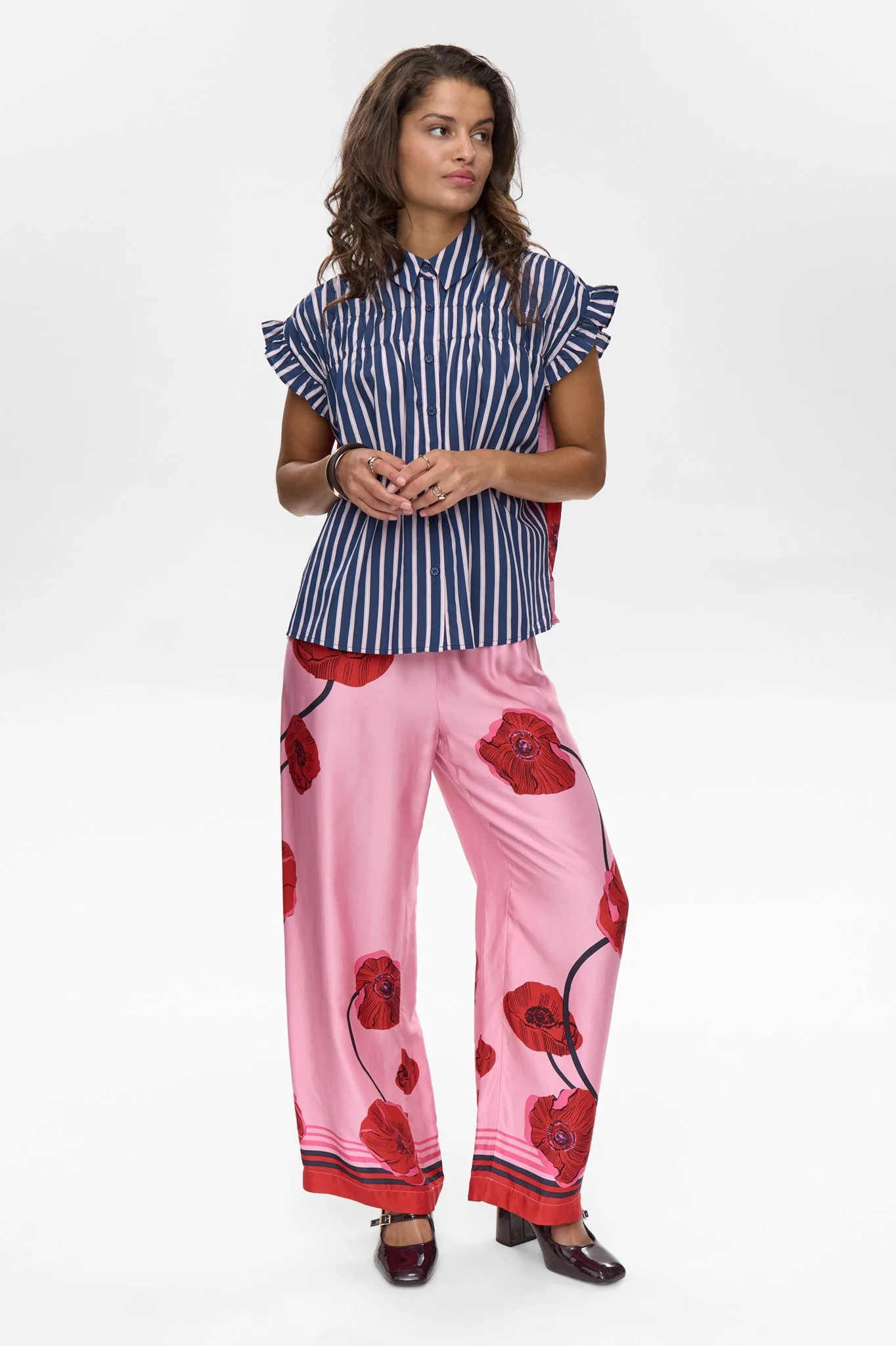 NUJOELLE SLEEVELESS SHIRT - Orchid Smoke - Image 3