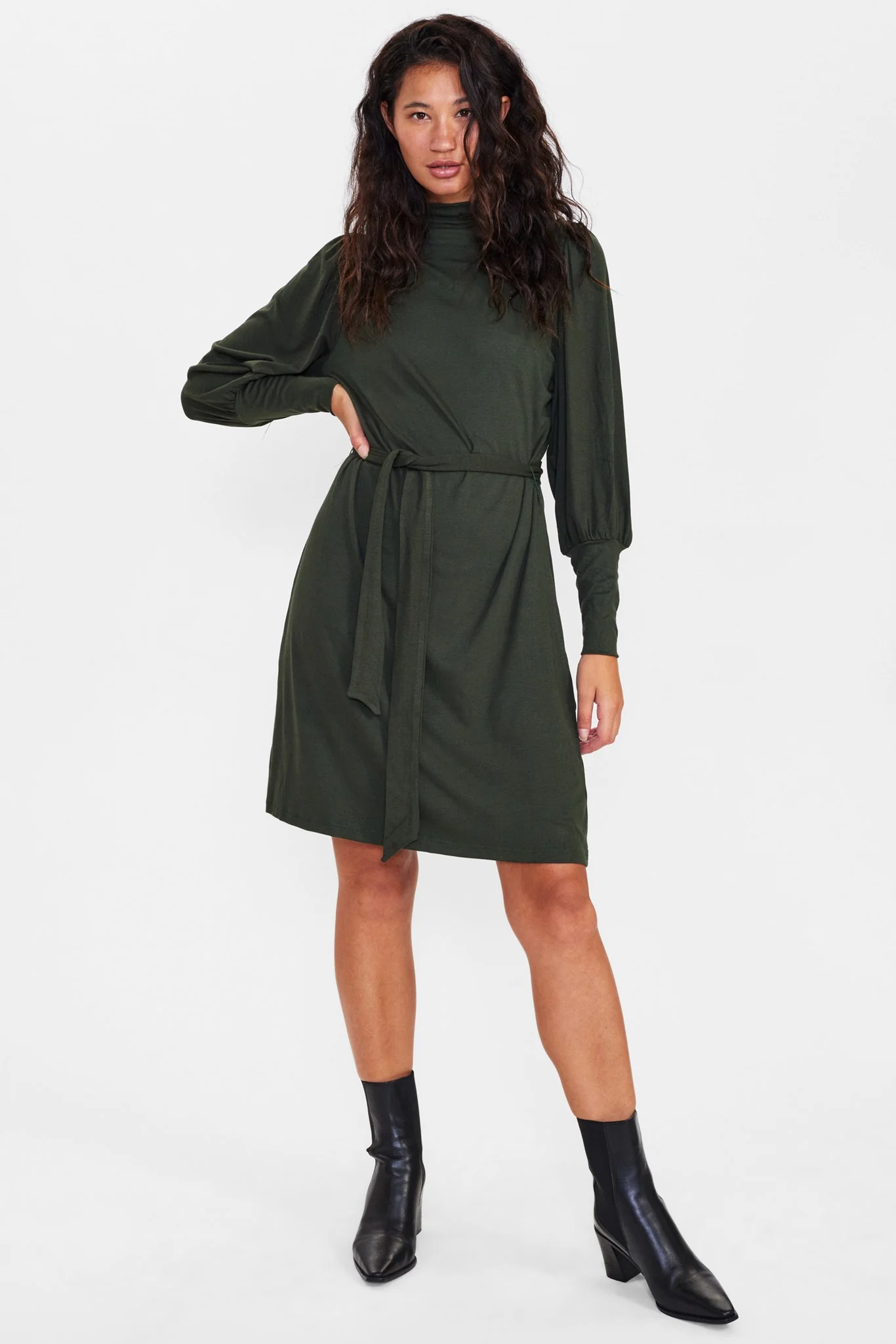 NUJOSIE DRESS - Climbing Ivy - Image 3