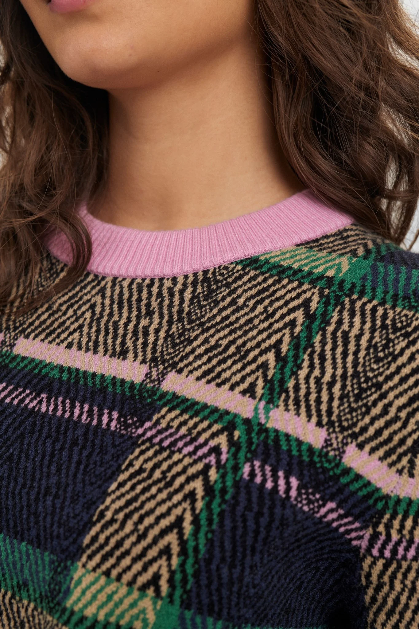 NUJUCHECK PULLOVER - Dress Blues - Image 4
