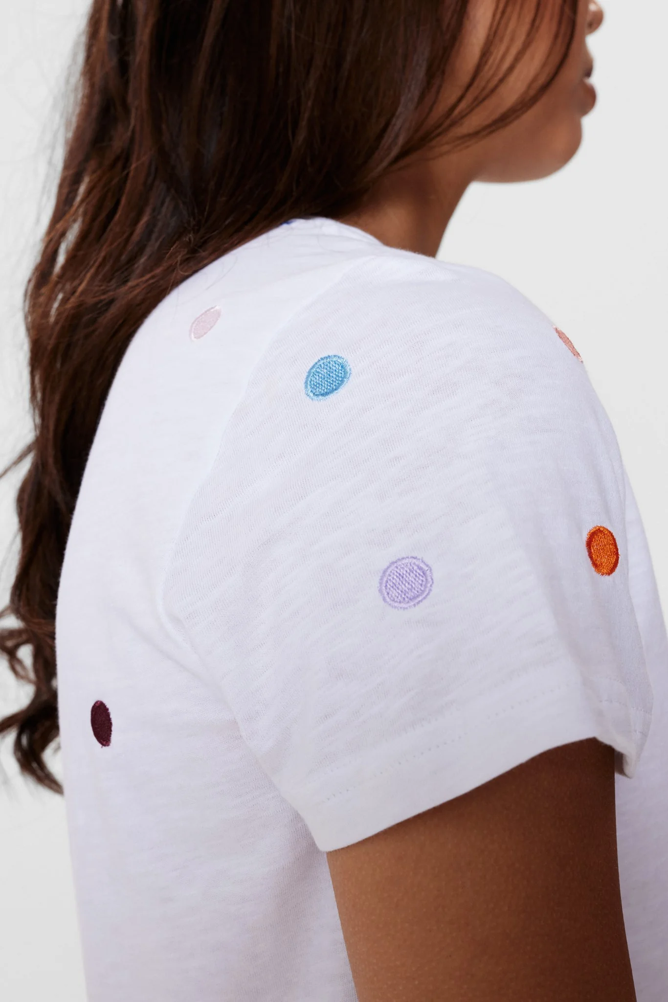 NUJULY TEE - GOTS - Bright White - Image 5