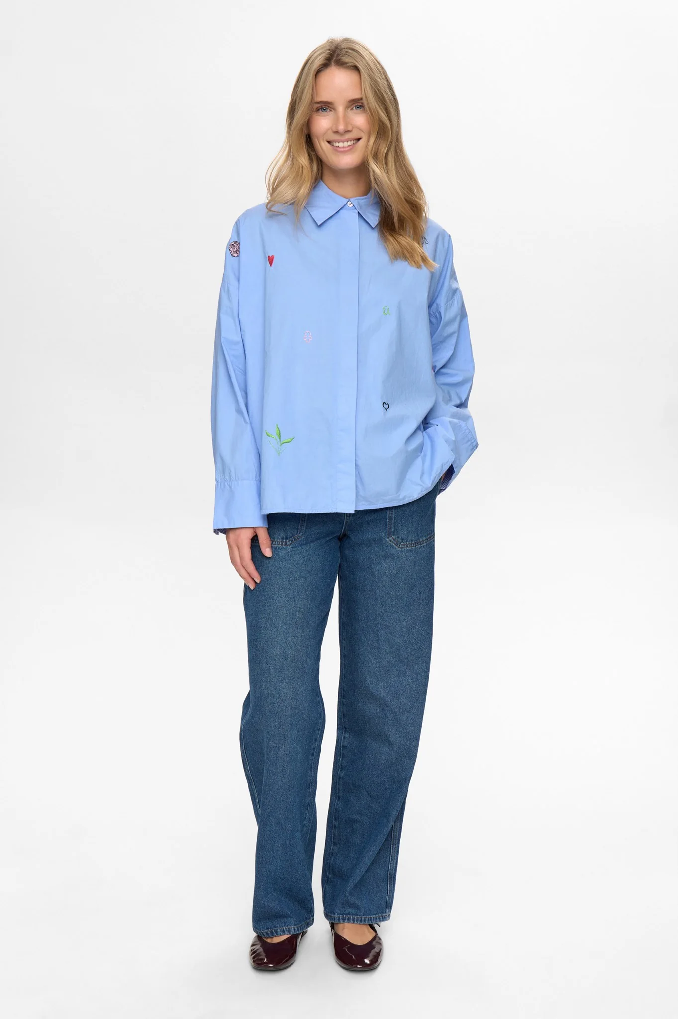 NUJUNA SHIRT - Hydrangea - Image 3