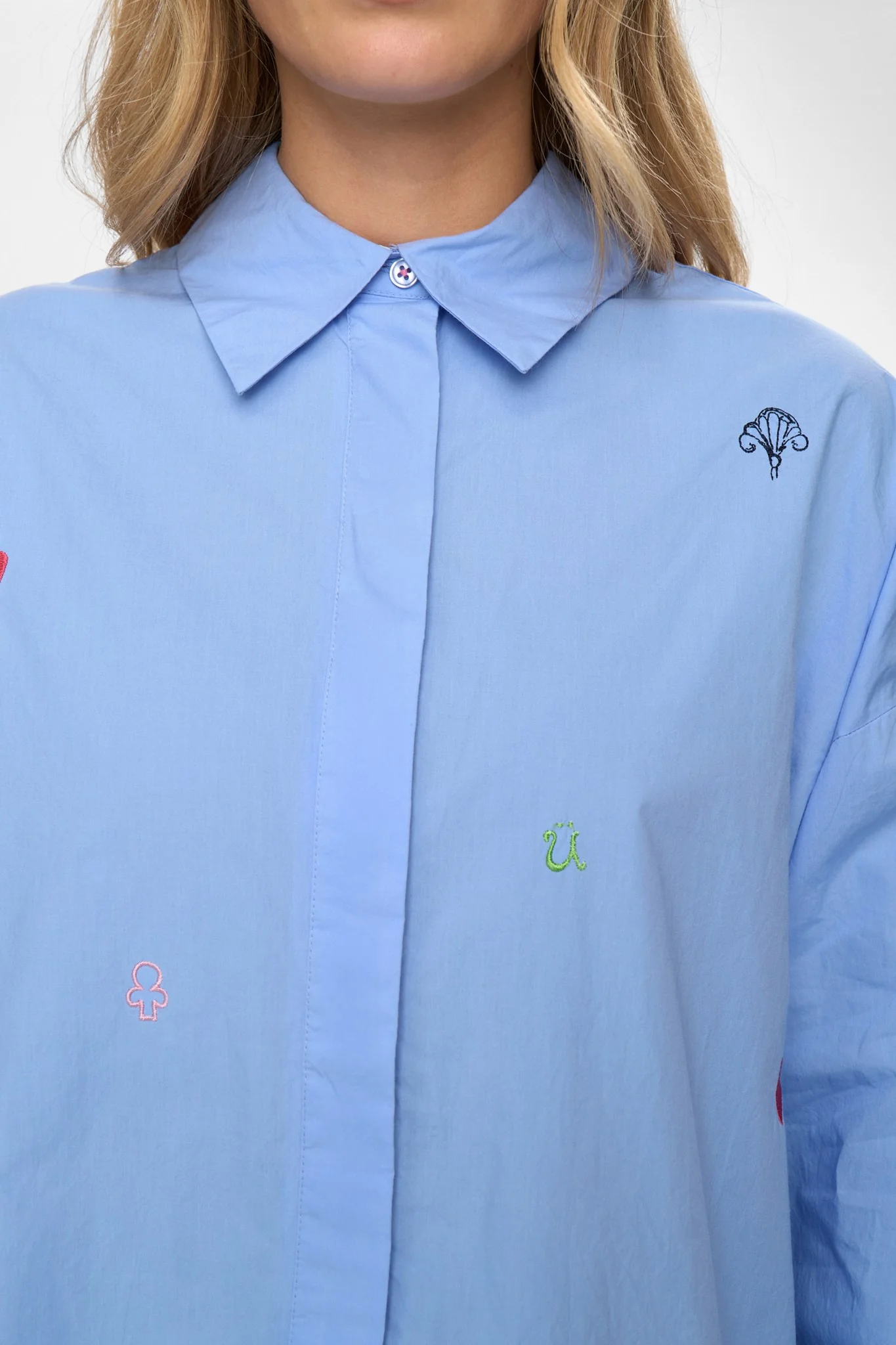 NUJUNA SHIRT - Hydrangea - Image 4