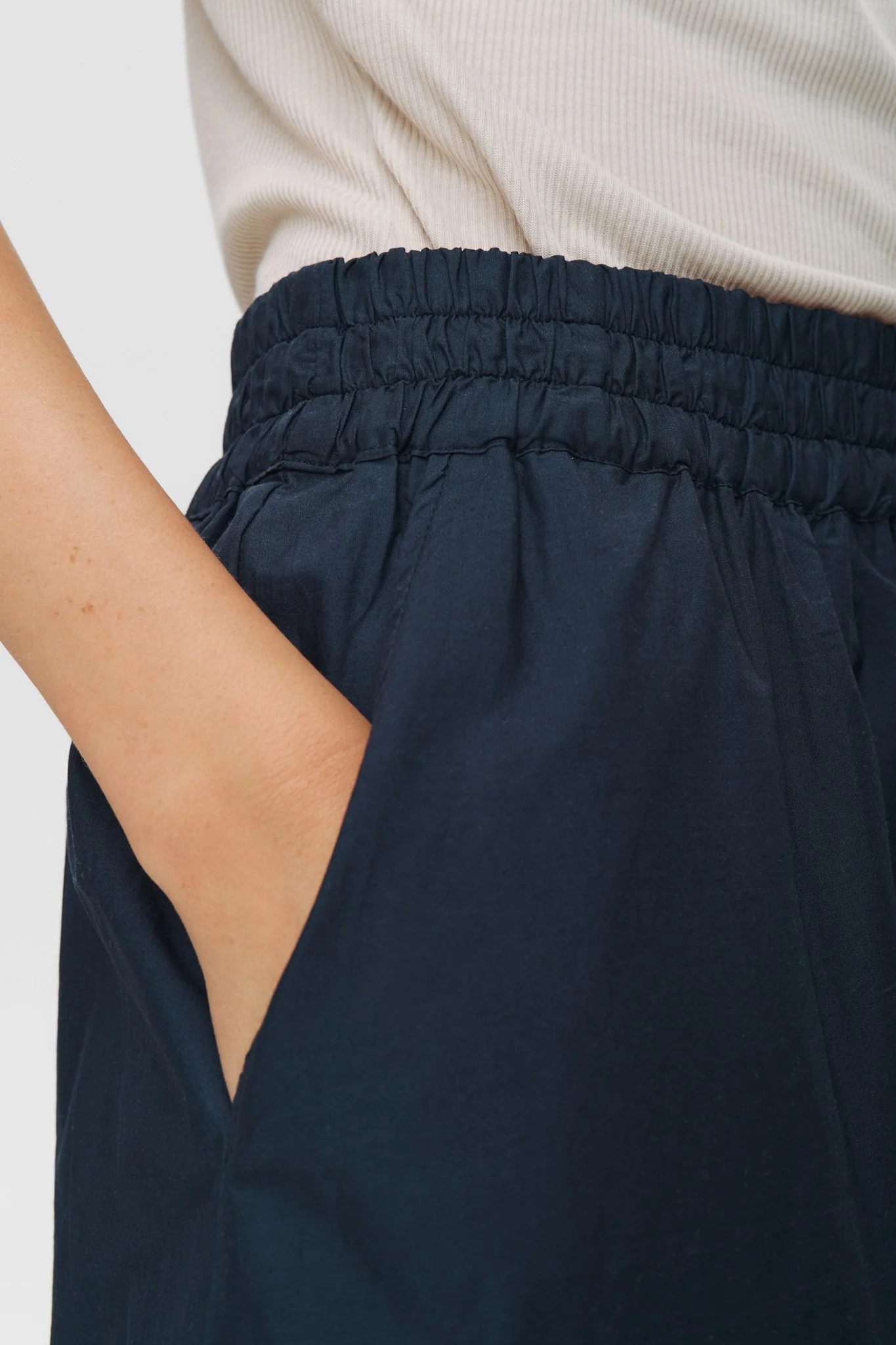 NUJUNY LONG SKIRT - Dress Blues - Image 4
