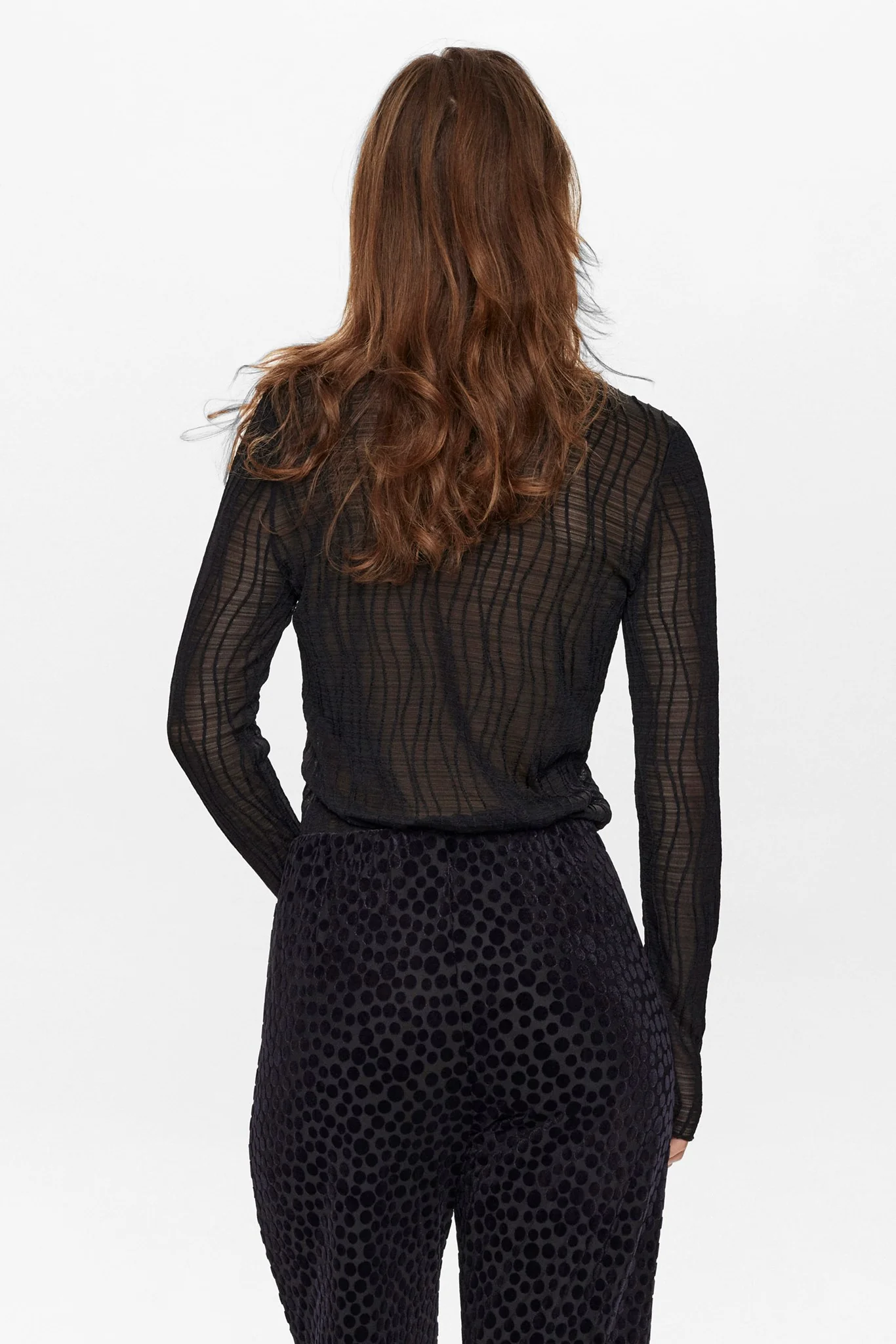 NUKACY BLOUSE - Caviar - Image 2