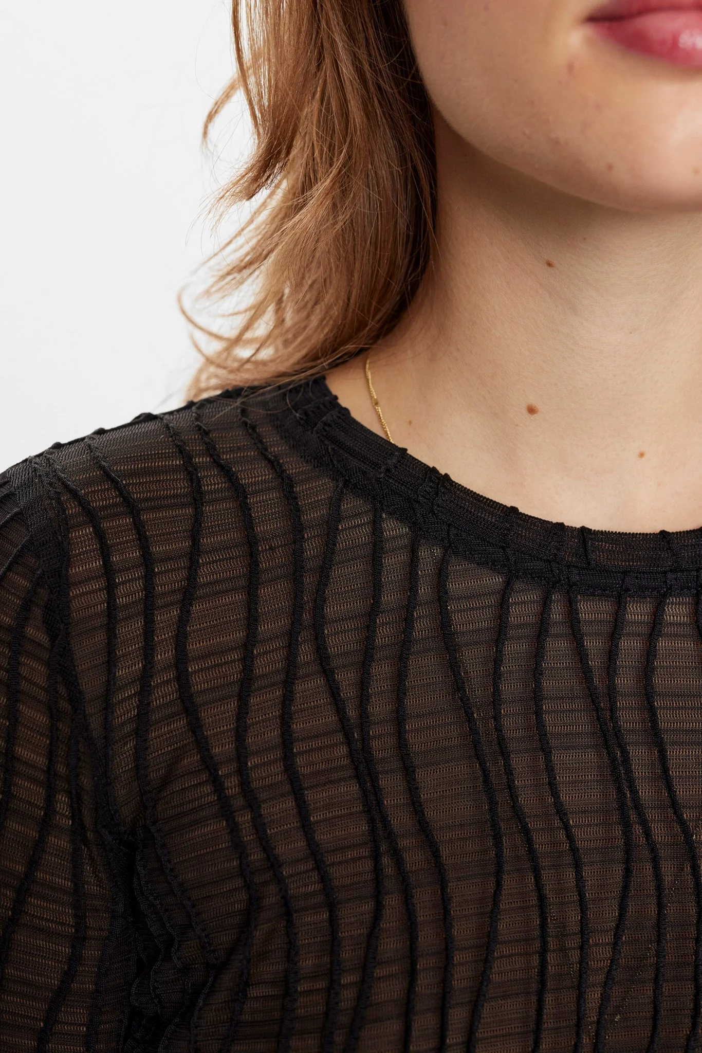 NUKACY BLOUSE - Caviar - Image 4