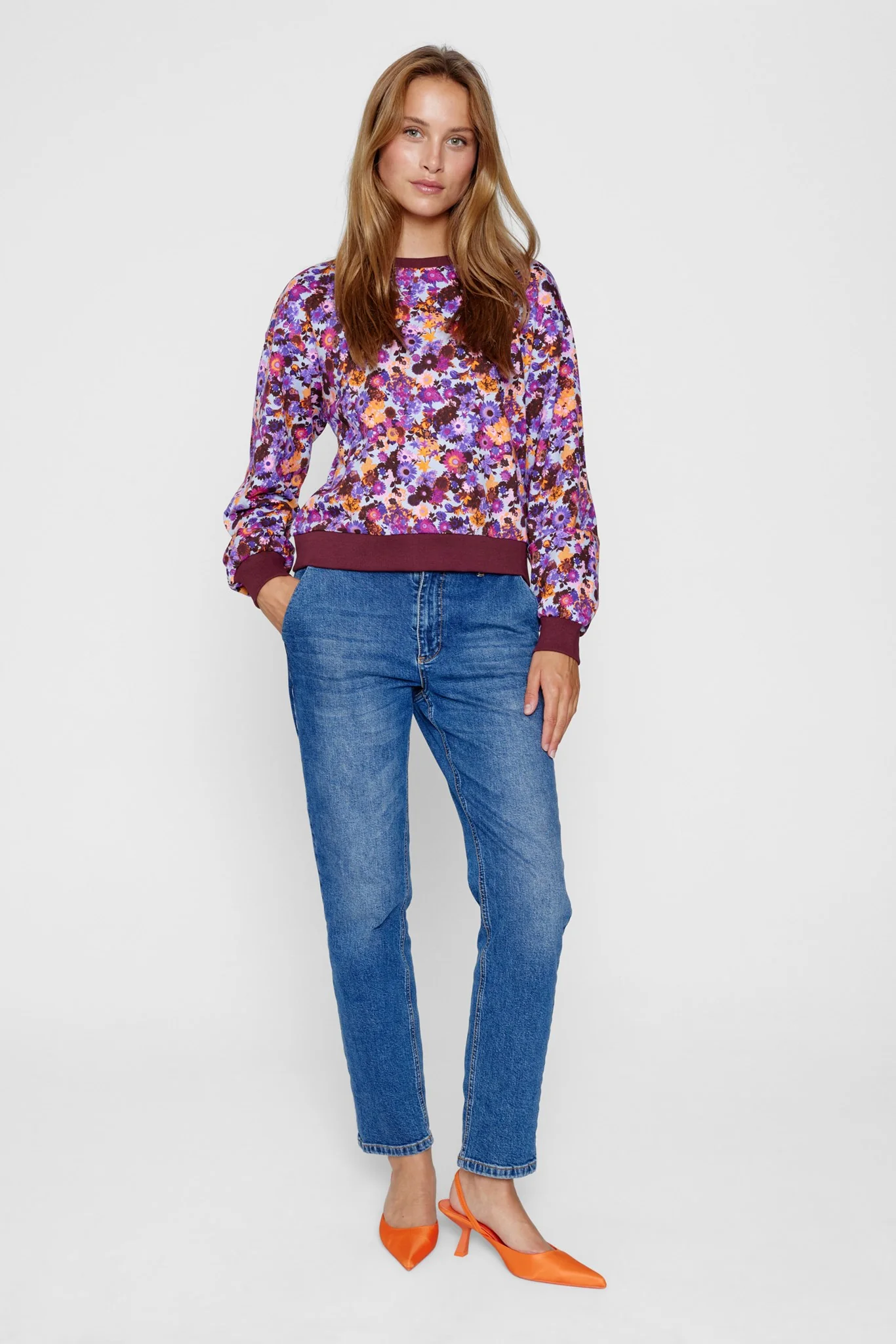 NUKAIKA SWEAT - GOTS - Blue Fog - Image 3