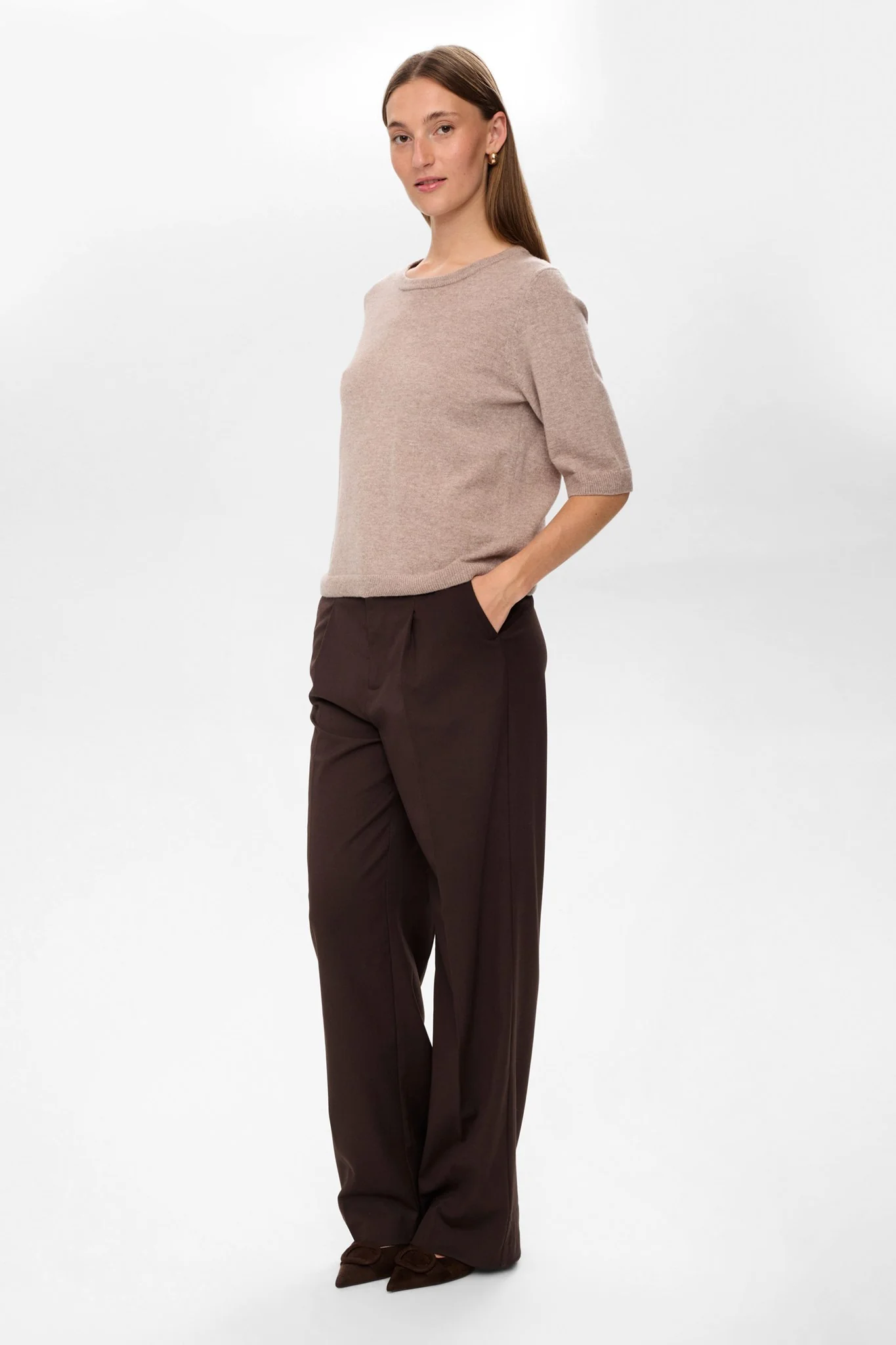 NUKALLY SS PULLOVER - Taupe Gray - Image 3