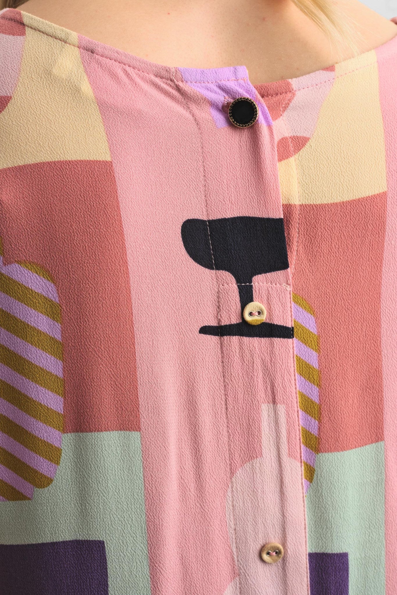 NUKAMILIA BLOUSE - Mellow Rose - Image 4