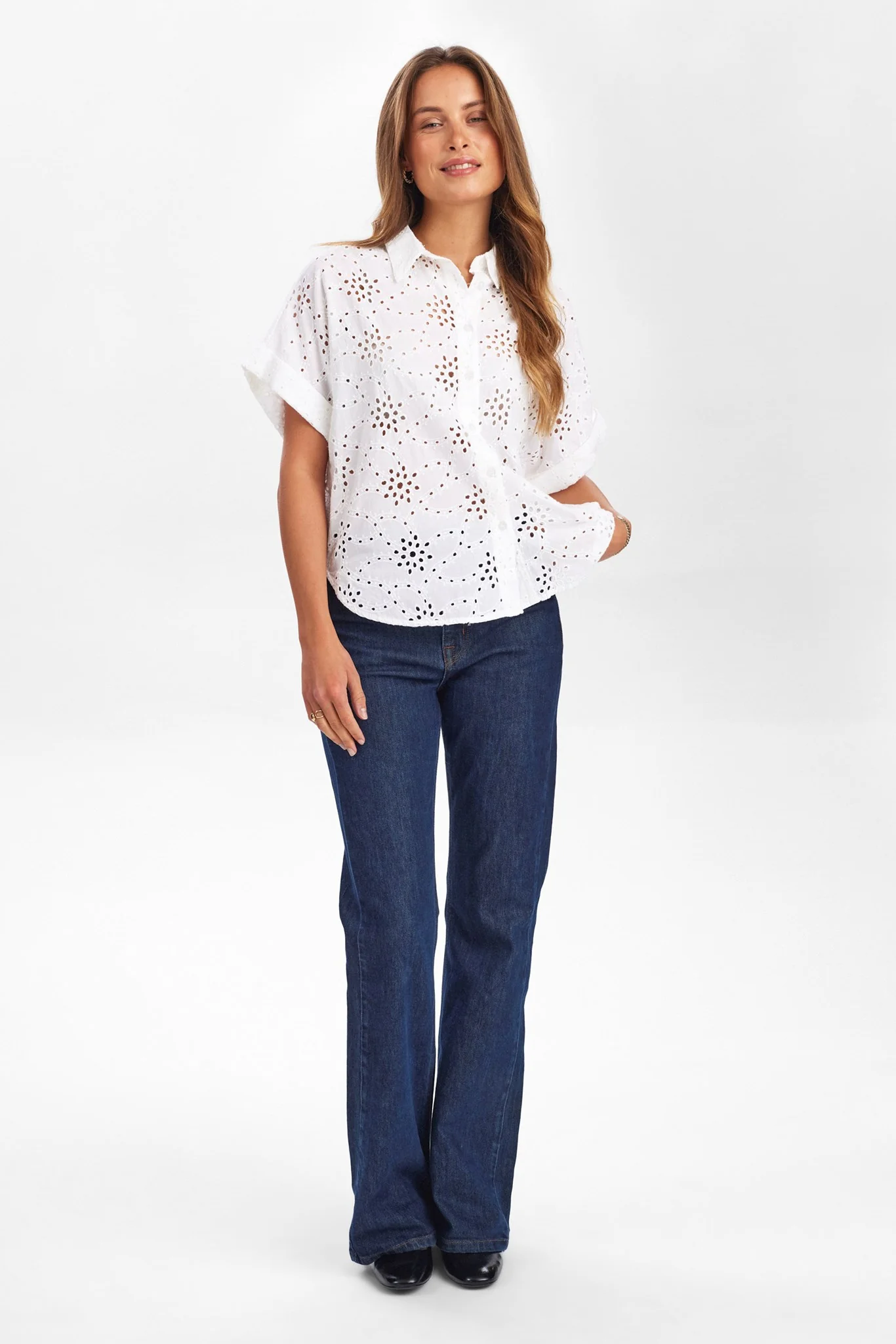 NUKARISSA SHIRT - Bright White - Image 3