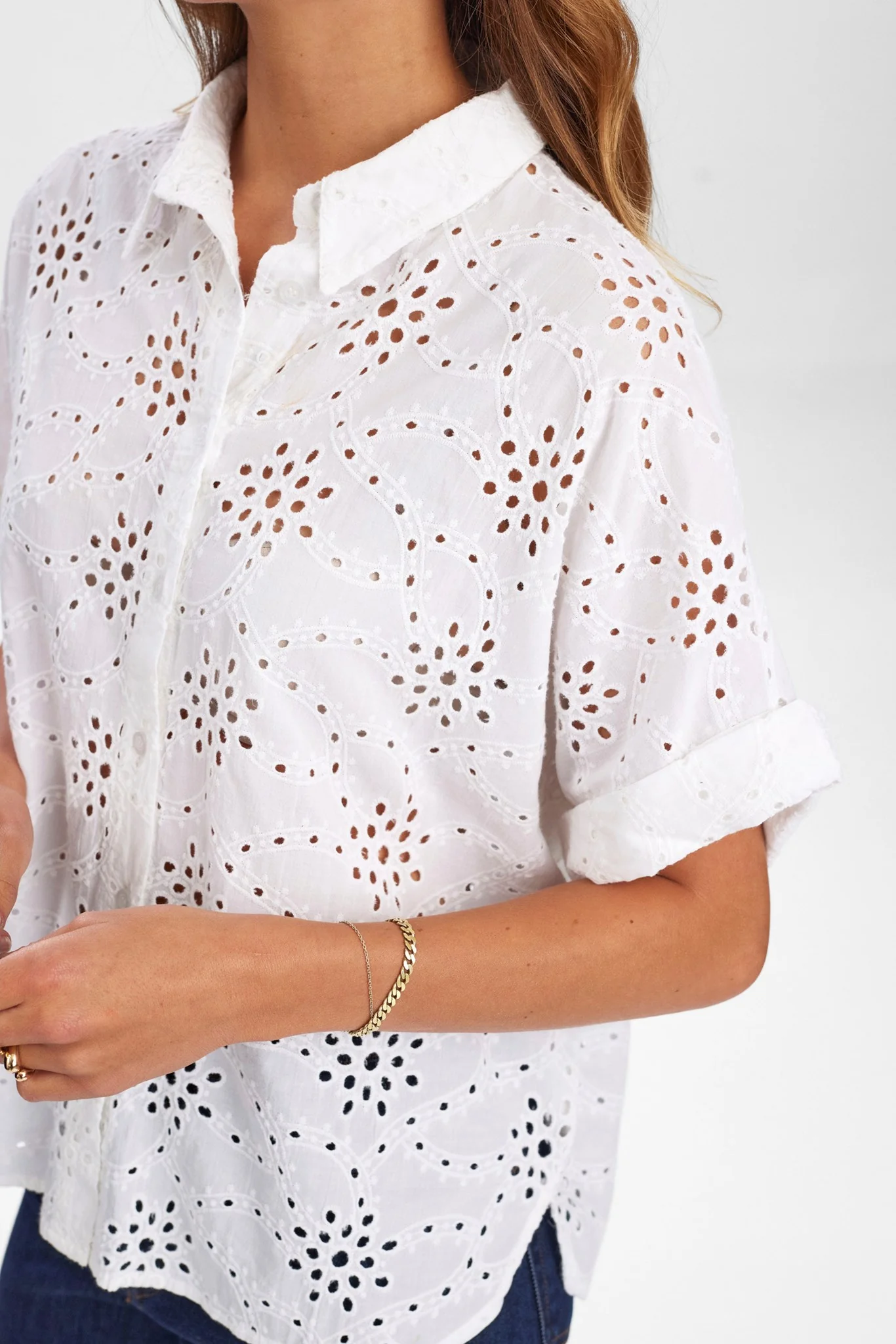 NUKARISSA SHIRT - Bright White - Image 4