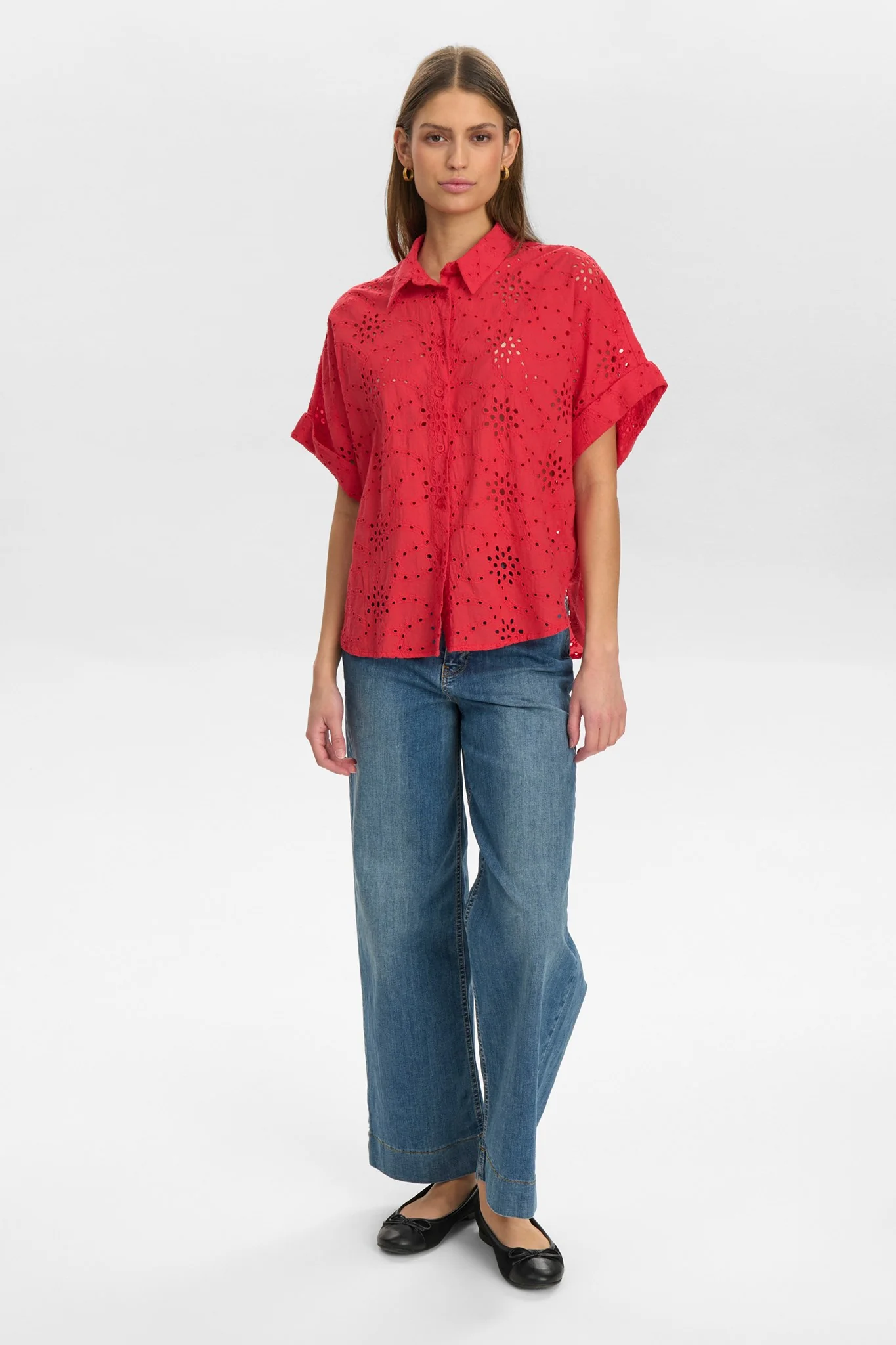 NUKARISSA SHIRT - Geranium - Image 3