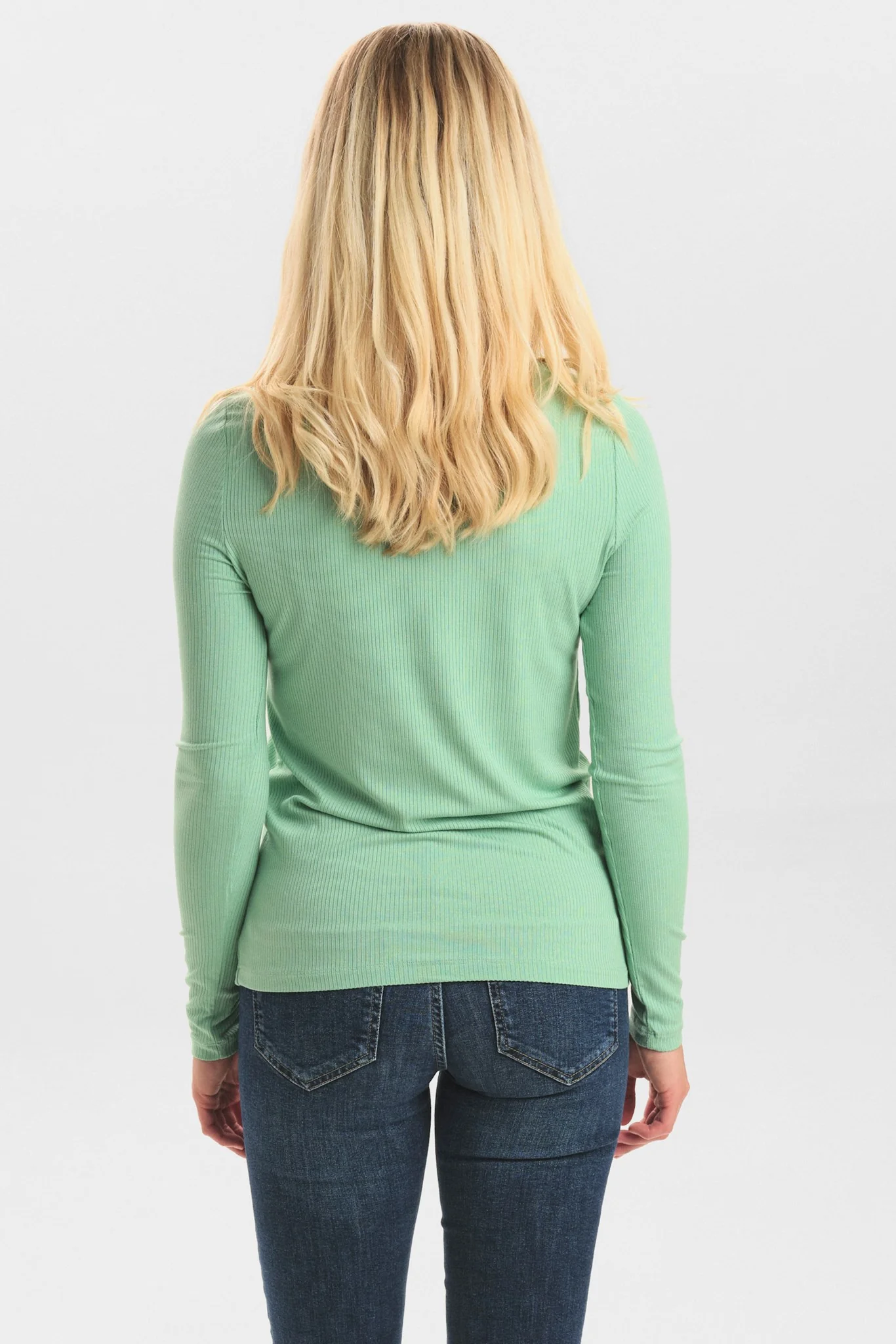 NUKARMA BLOUSE  - Grayed Jade - Image 2