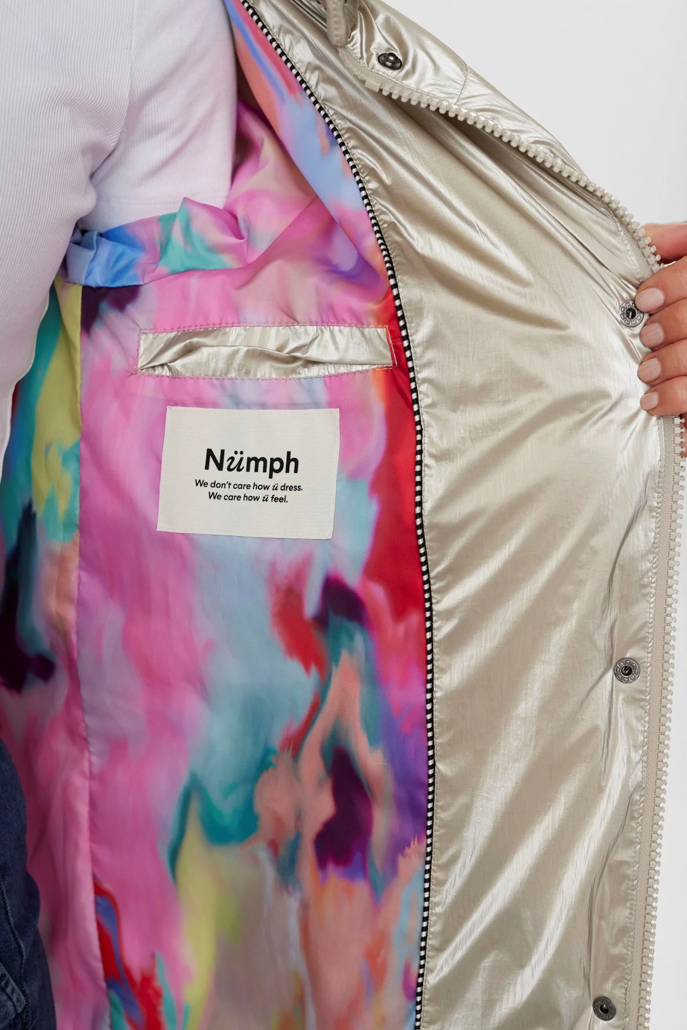 NUKARO COAT - Champagne - Image 4