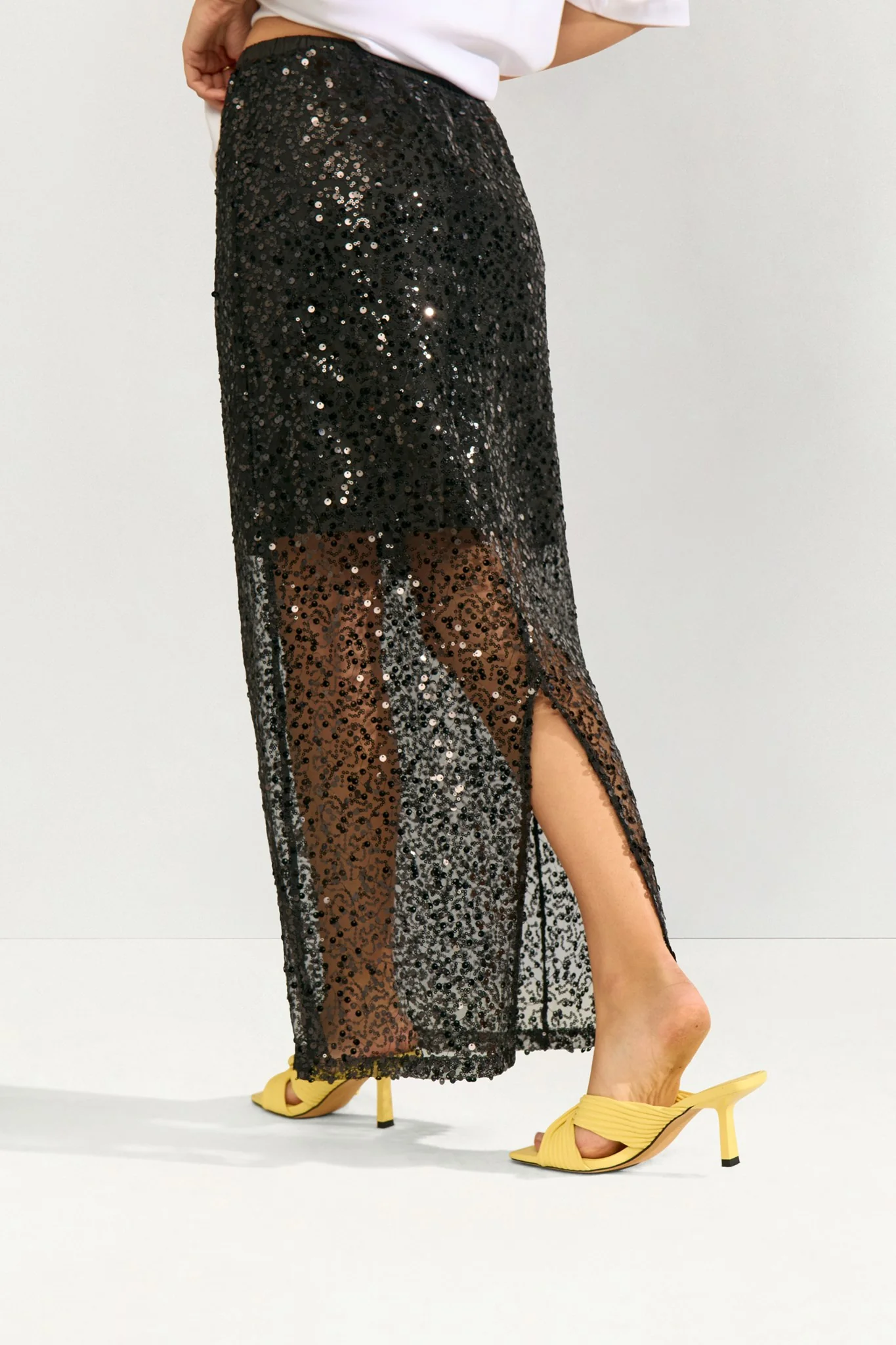 NUKASIA SKIRT  - Caviar - Image 7