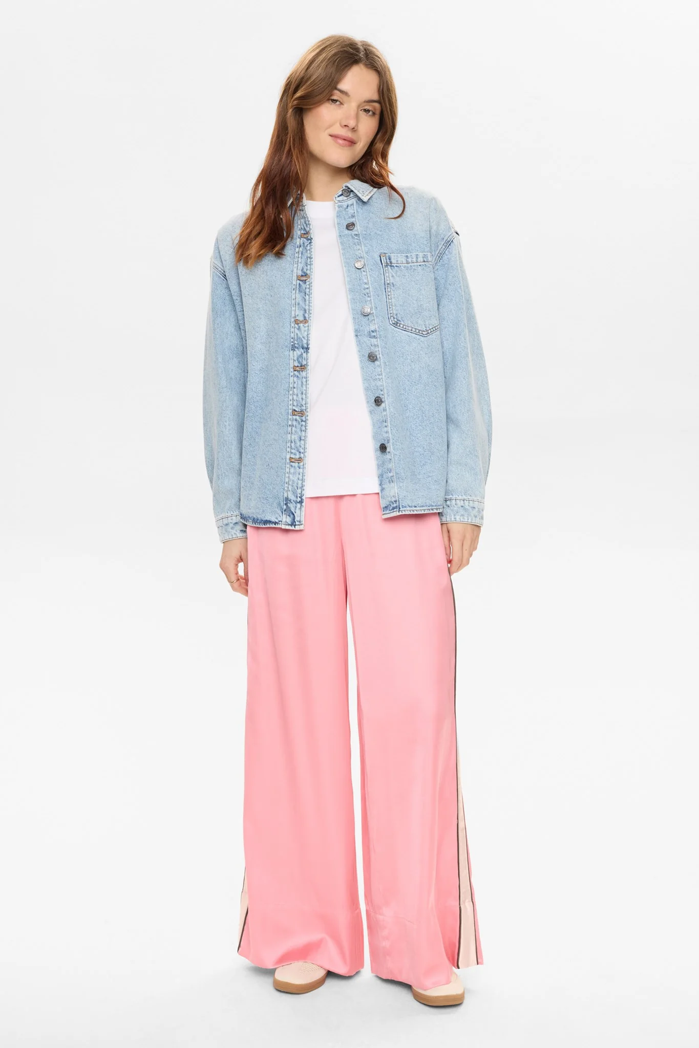 NUKAYSA DENIM SHIRT - Light B. Stonewash Denim - Image 3