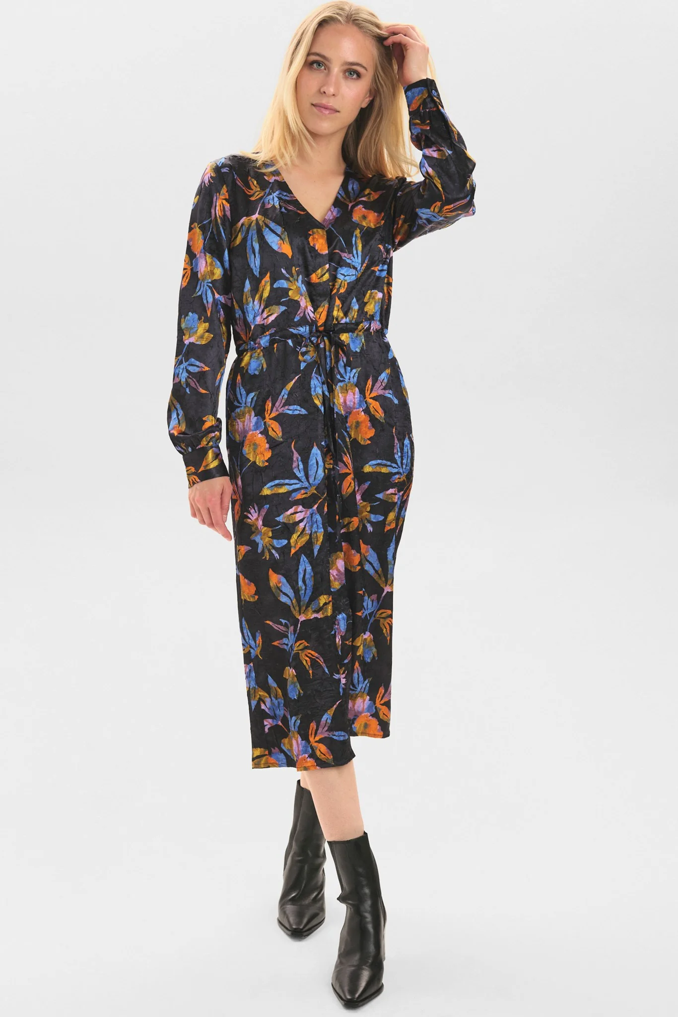 NUKELBY DRESS - Dark Sapphire - Image 3