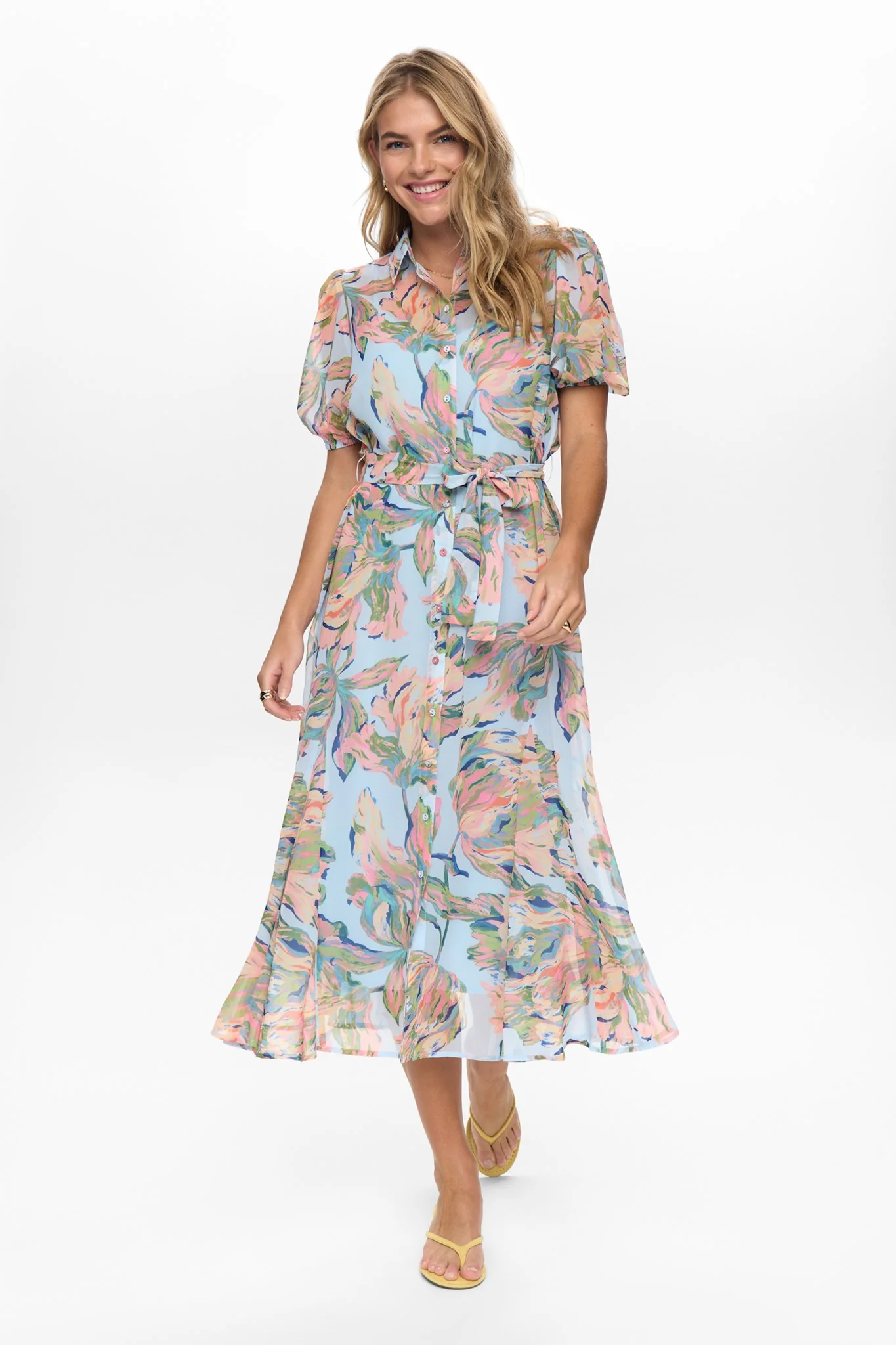 NUKELLIE DRESS - Floaty Blue - Image 6