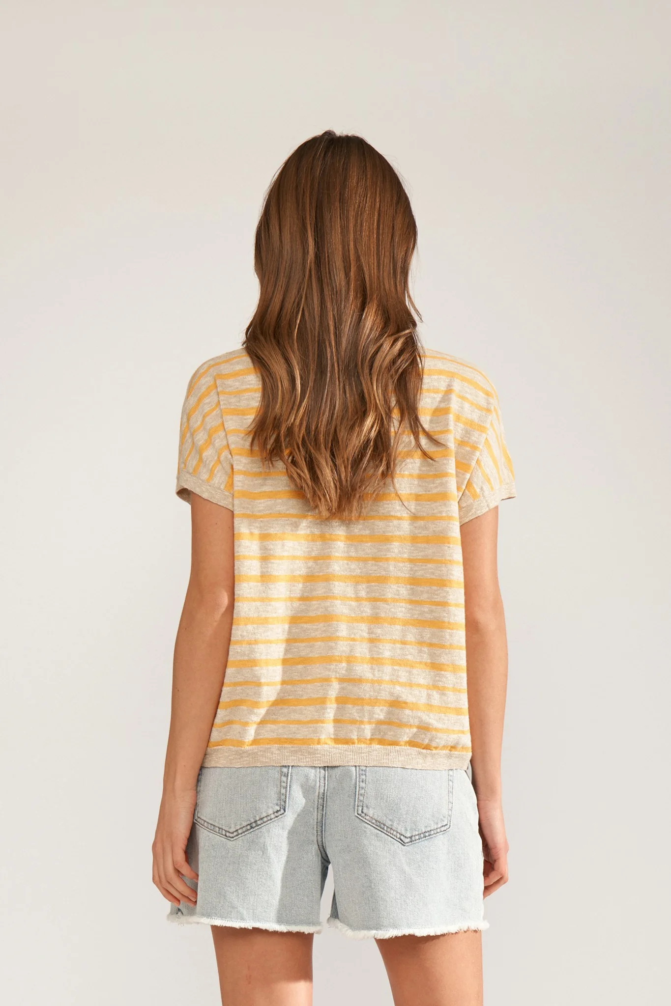 NUKIKI BOATNECK PULLOVER - Marigold - Image 2