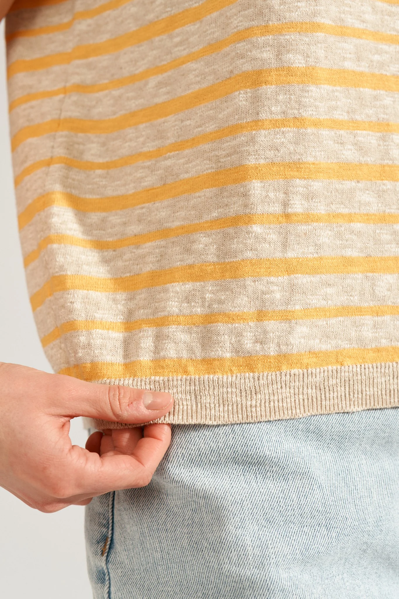 NUKIKI BOATNECK PULLOVER - Marigold - Image 5