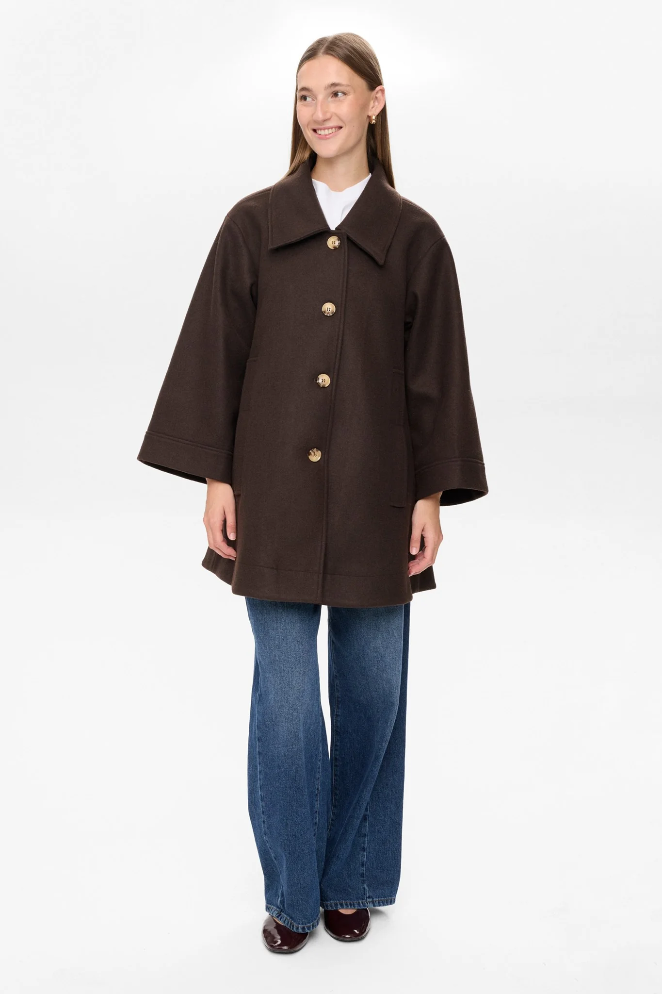NUKIMBERLY COAT - Black Coffee - Image 3