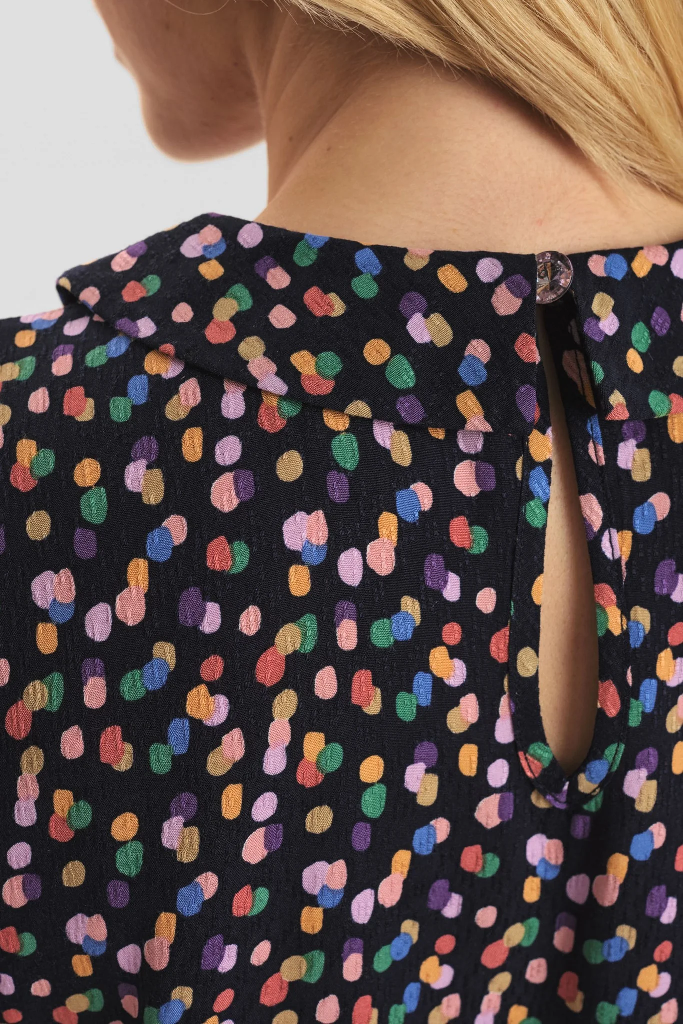 NUKIT BLOUSE - Dark Sapphire - Image 5