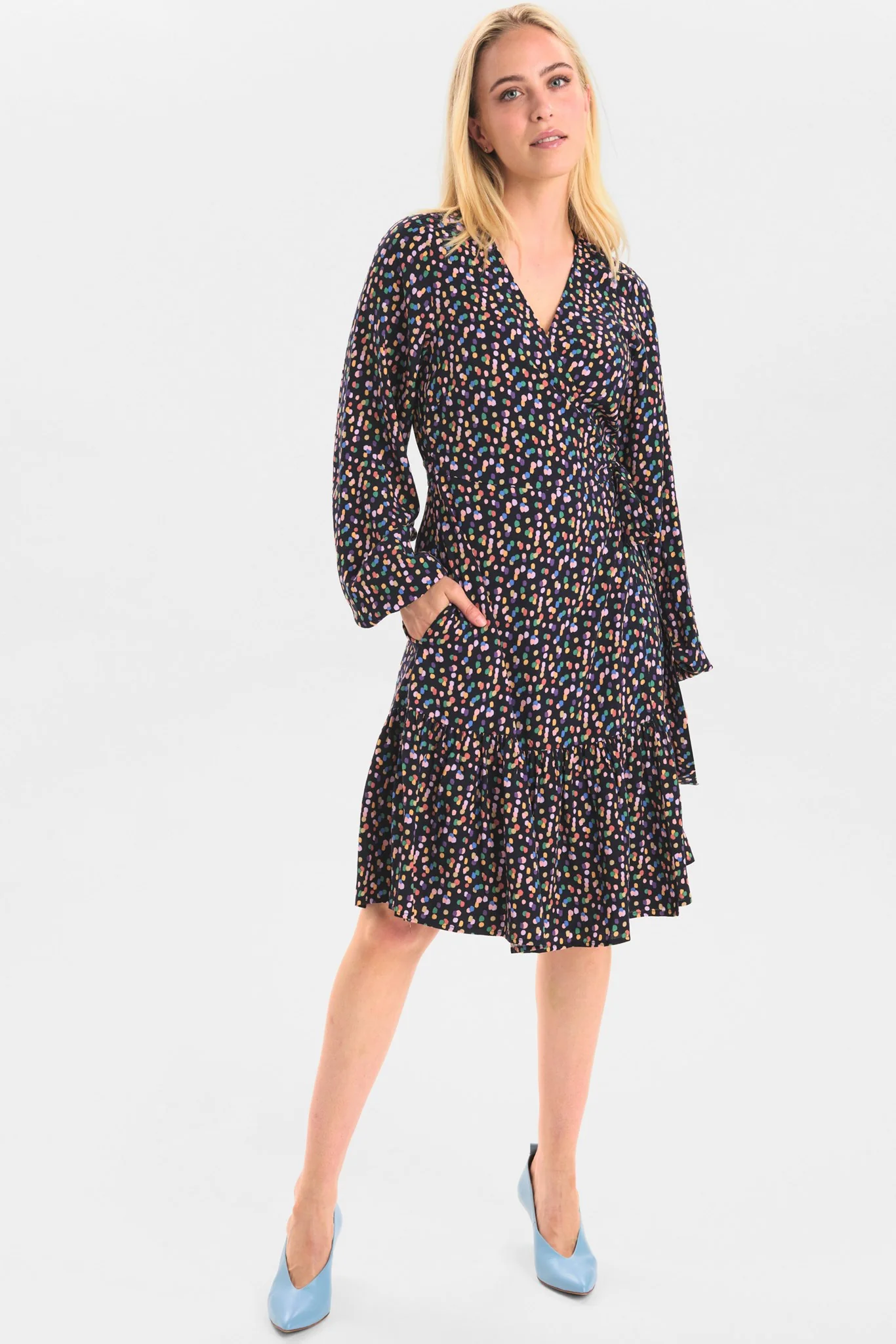 NUKIT DRESS - Dark Sapphire - Image 3
