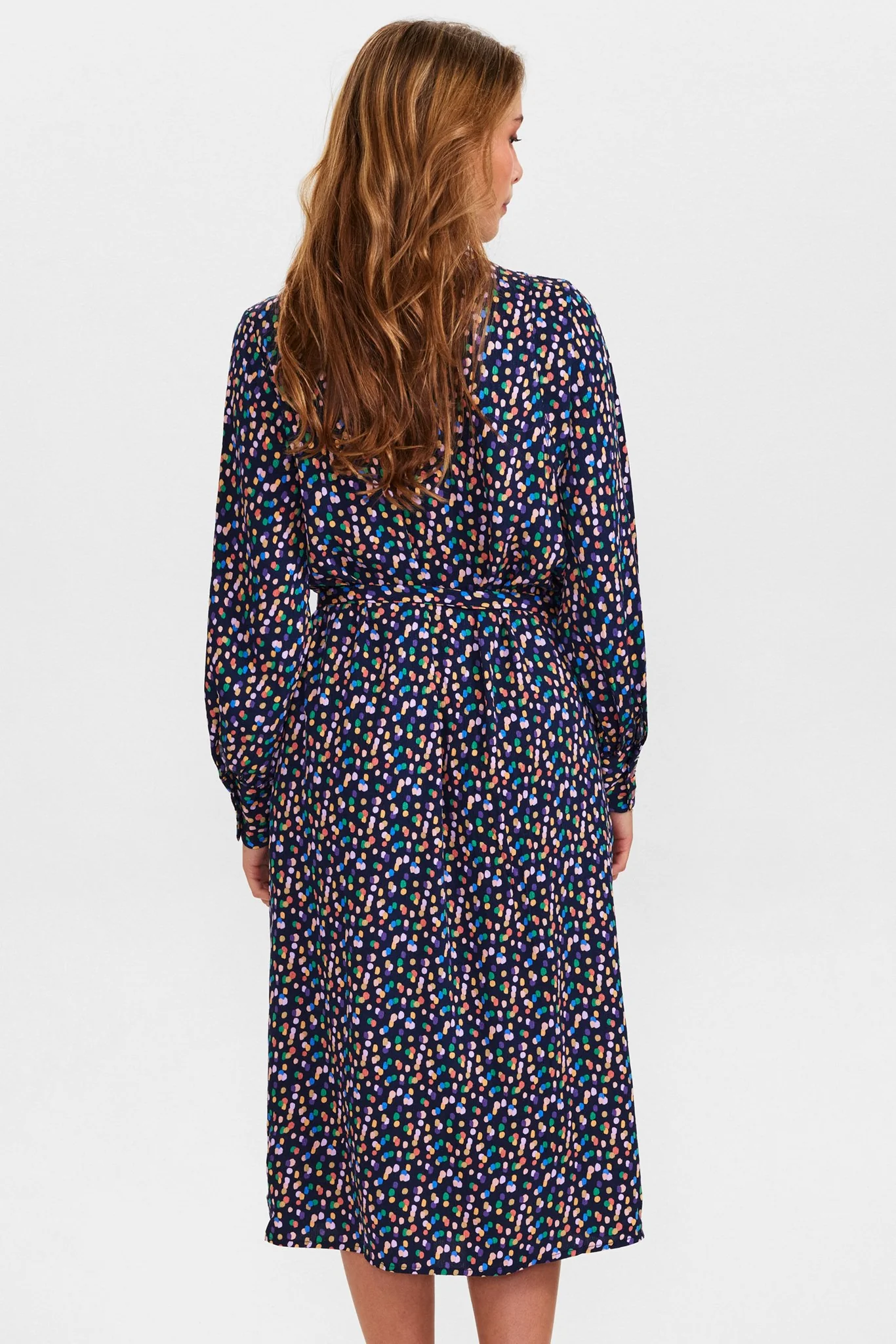 NUKIT SHIRT DRESS - Dark Sapphire - Image 2