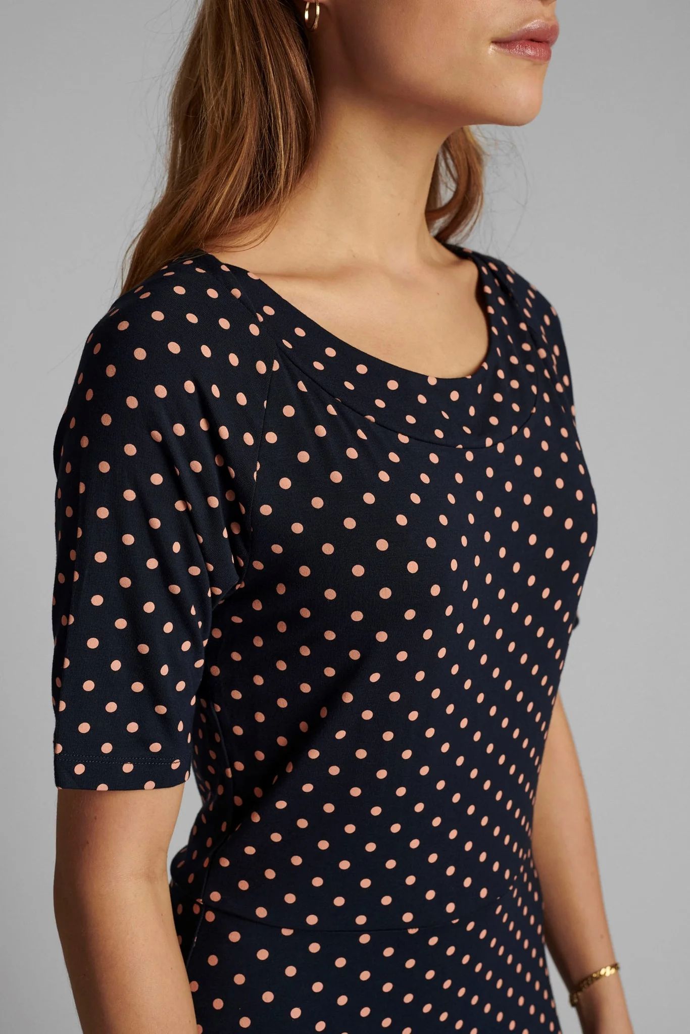 NUKORA JERSEY DRESS - Dark Sapphire - Image 4