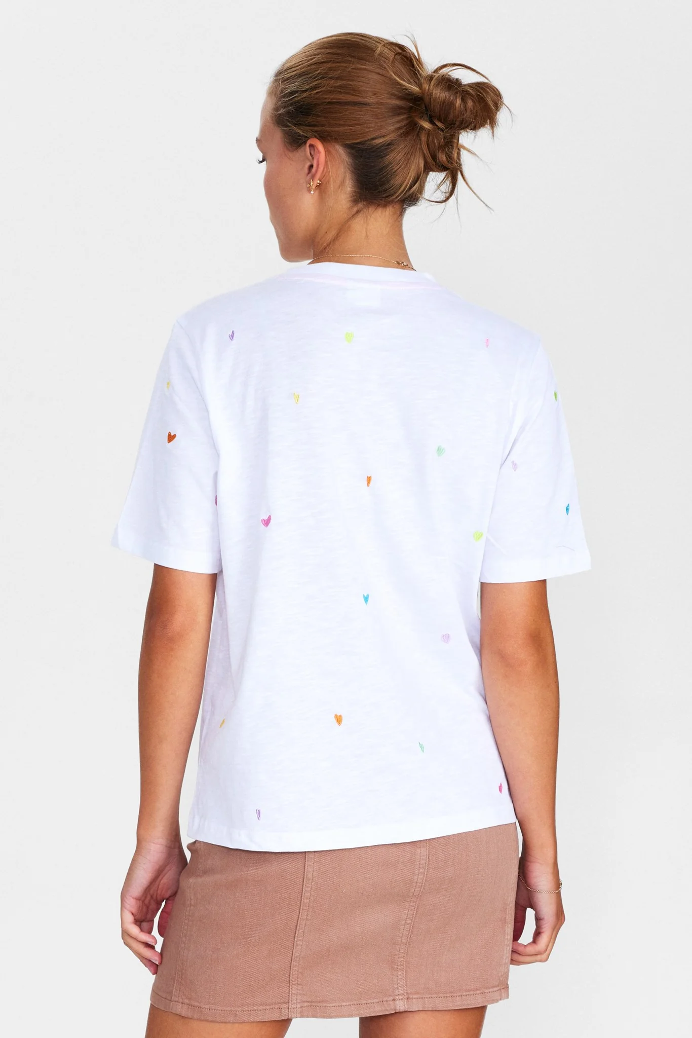 NUKRISTIN TEE - GOTS - Bright White - Image 2