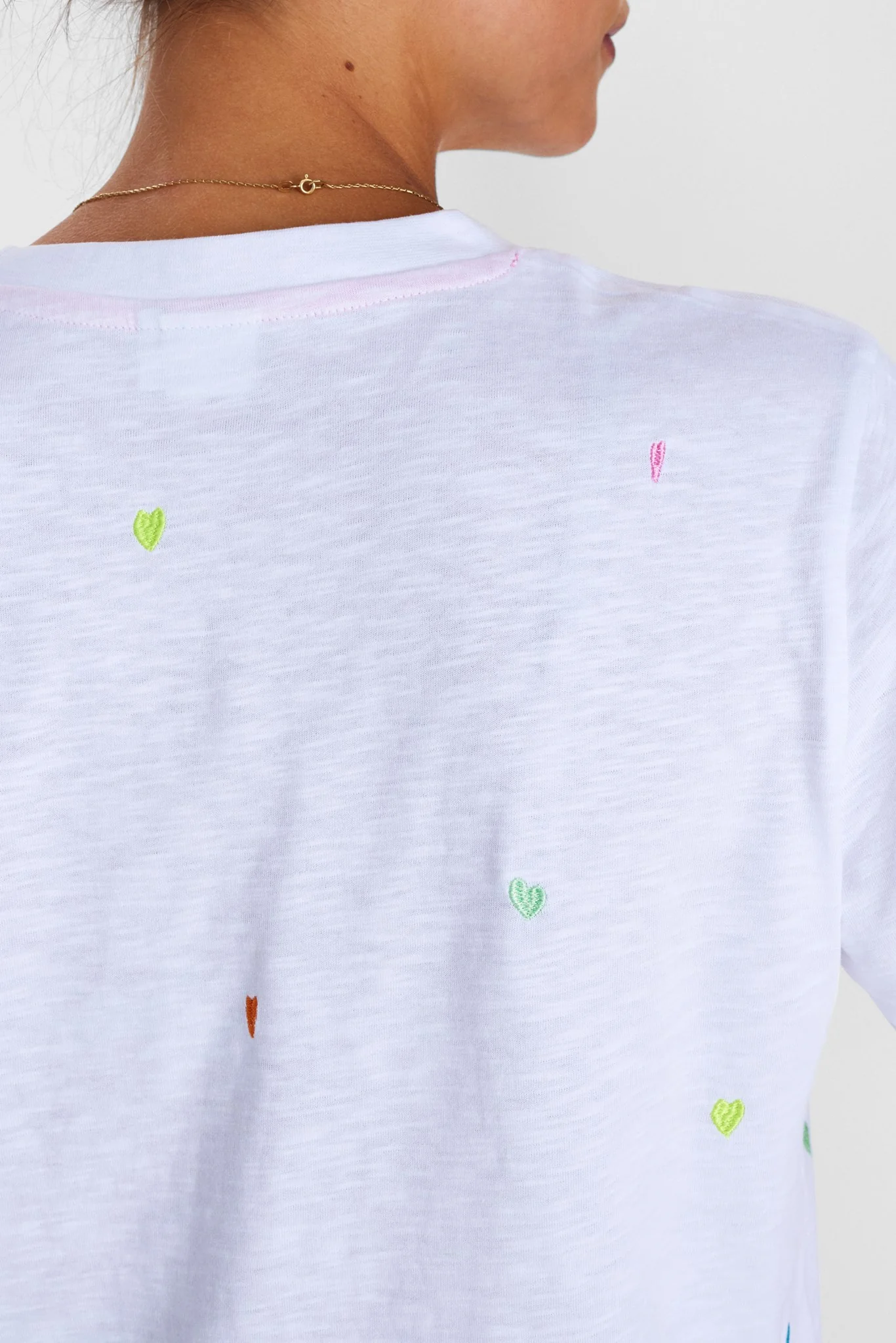 NUKRISTIN TEE - GOTS - Bright White - Image 5