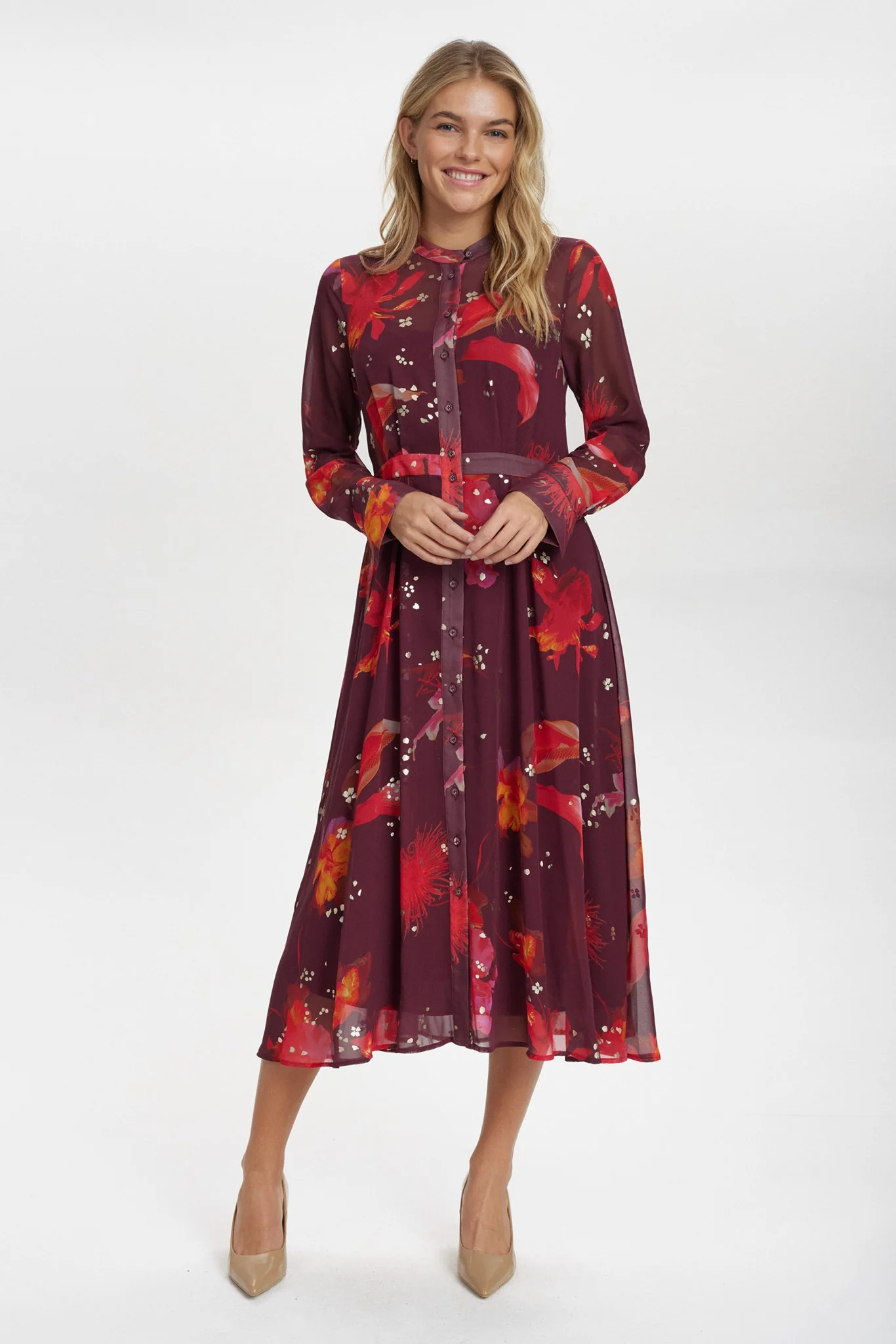 NUKYNDALL NEW DRESS - Windsor Wine - Image 4