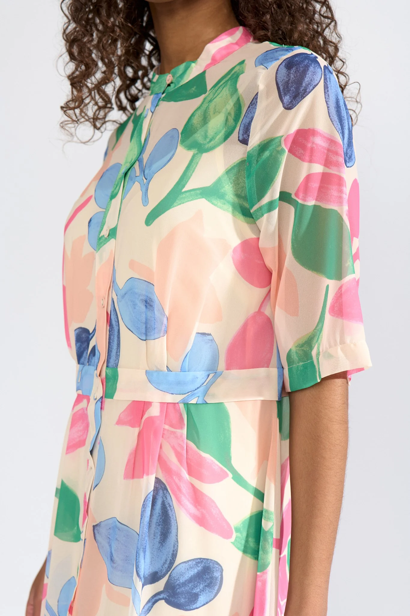 NUKYNDALL NEW SS DRESS - Birch - Image 4