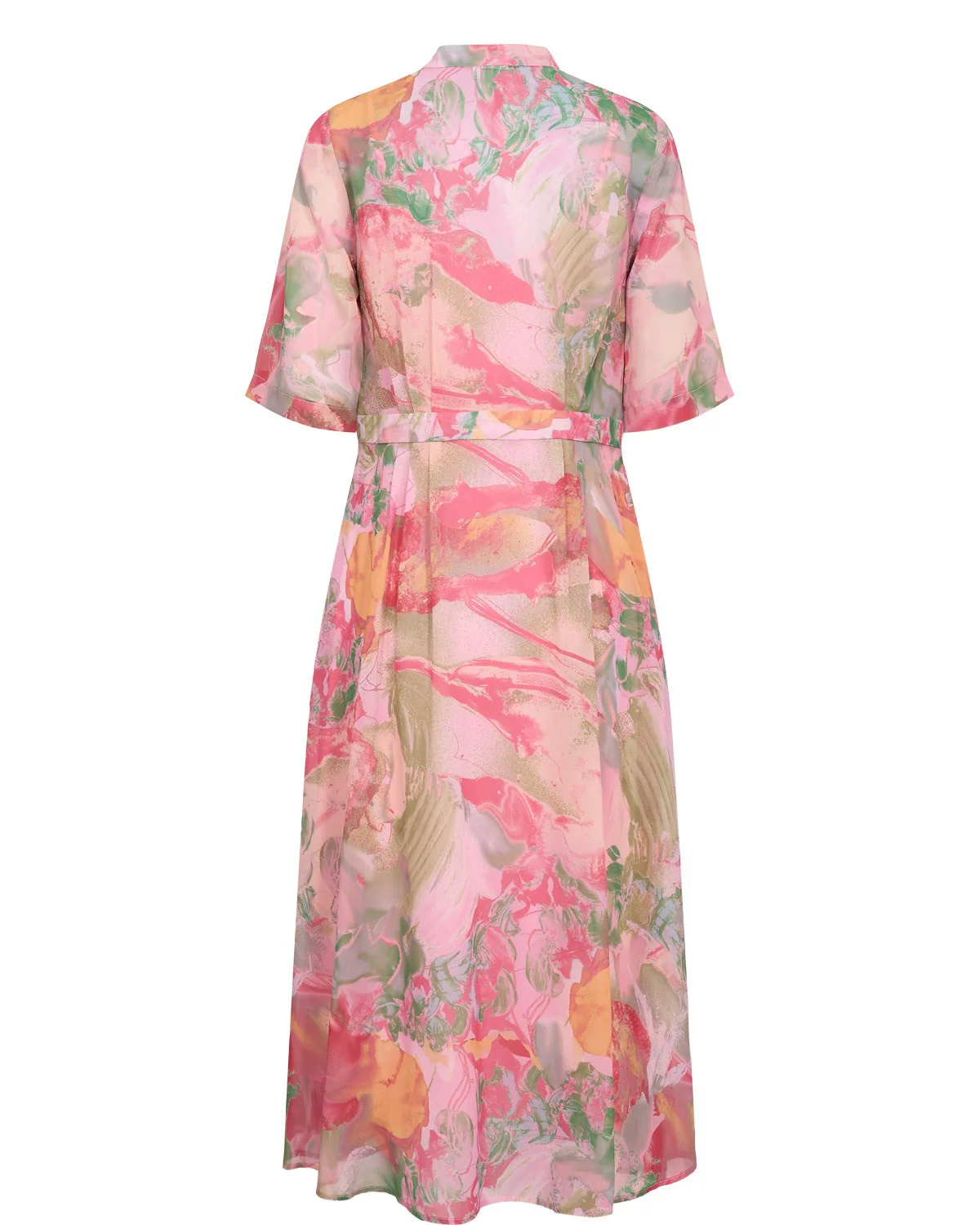 NUKYNDALL NEW SS DRESS - Peach Melba - Image 7